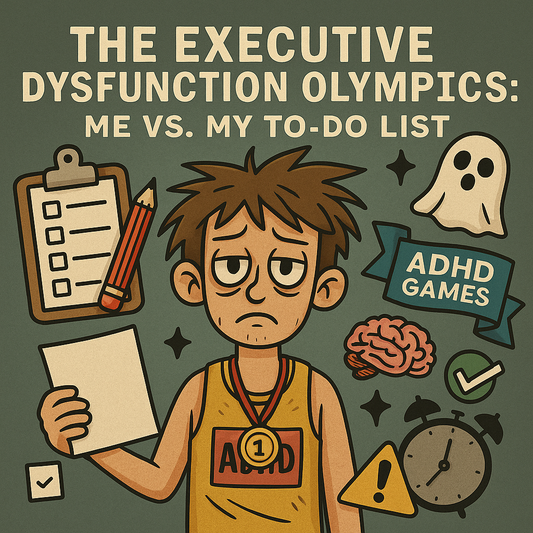 🧠 The Executive Dysfunction Olympics: Me vs. My (Want/Need) To-Do List