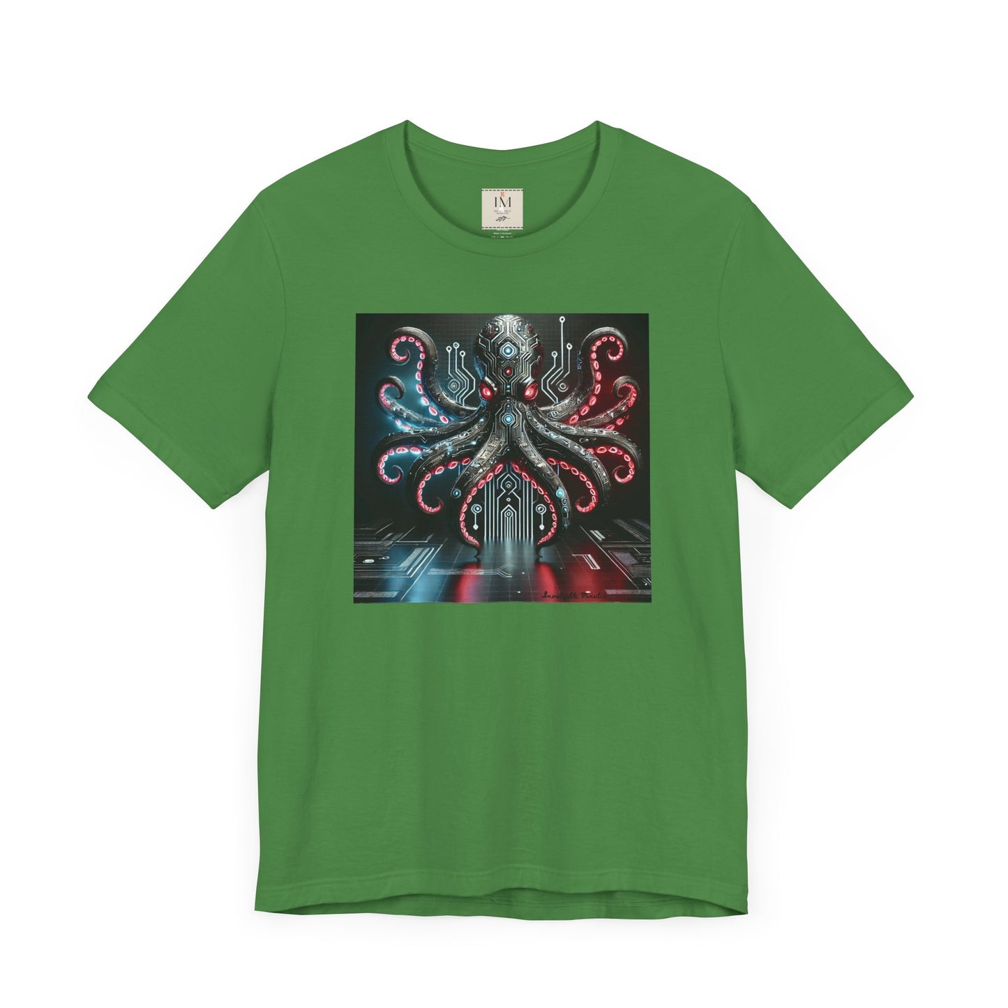 Octopus Sci-Fi Unisex Jersey Short Sleeve Tee - Perfect for Ocean Lovers & Sci-Fi Fans