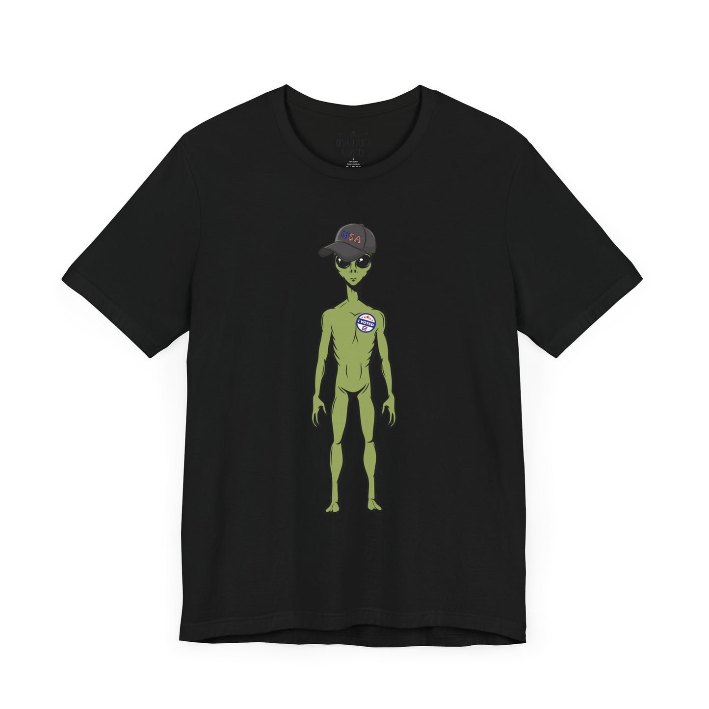 Alien Graphic Tee, Fun T-Shirt for Sci-Fi Lovers, Unisex Casual Wear, Great for Festivals, Gifts for Nerds, Everyday Comfort