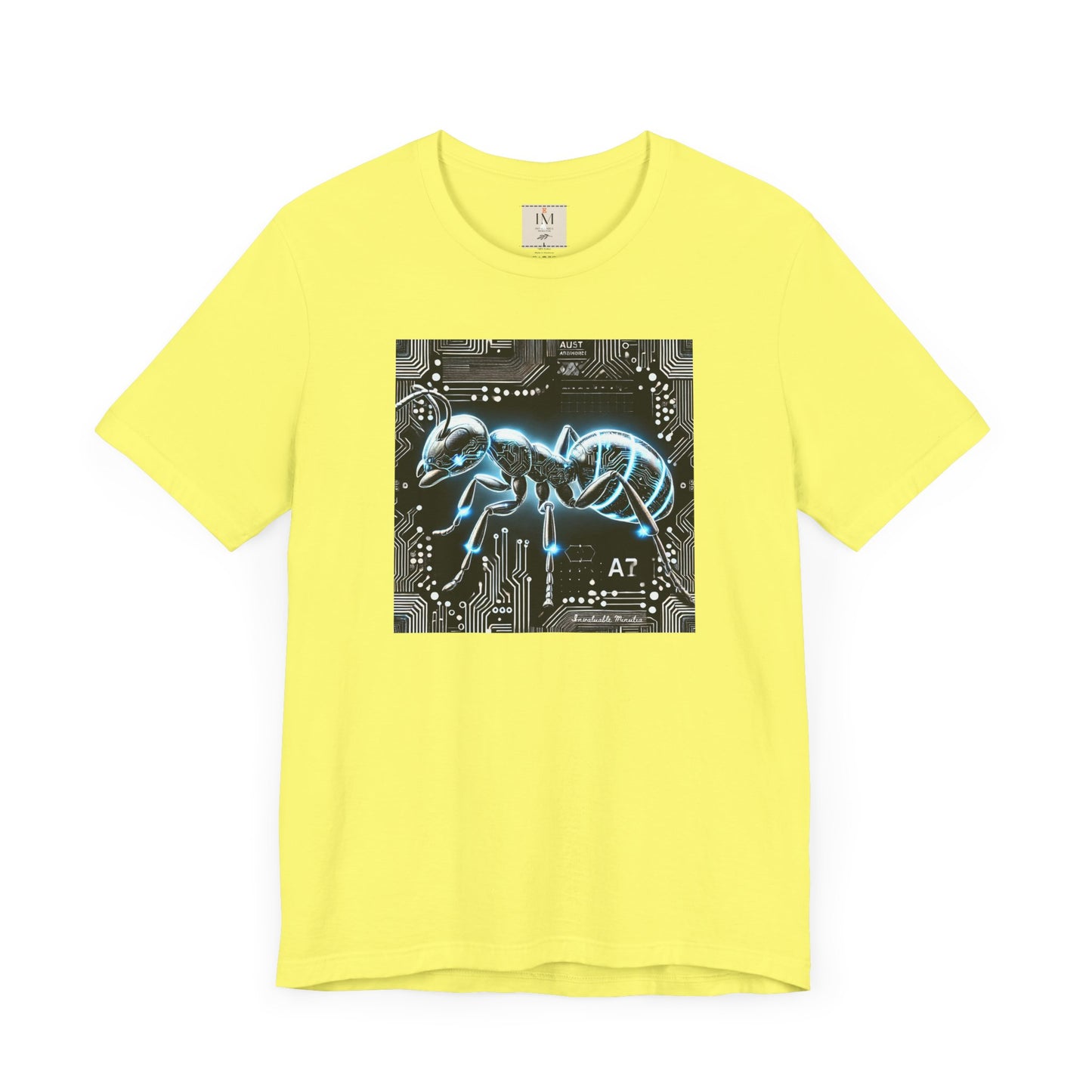 Futuristic Tech Ant Graphic Tee - Unisex Short Sleeve Jersey Shirt Techcore Tee