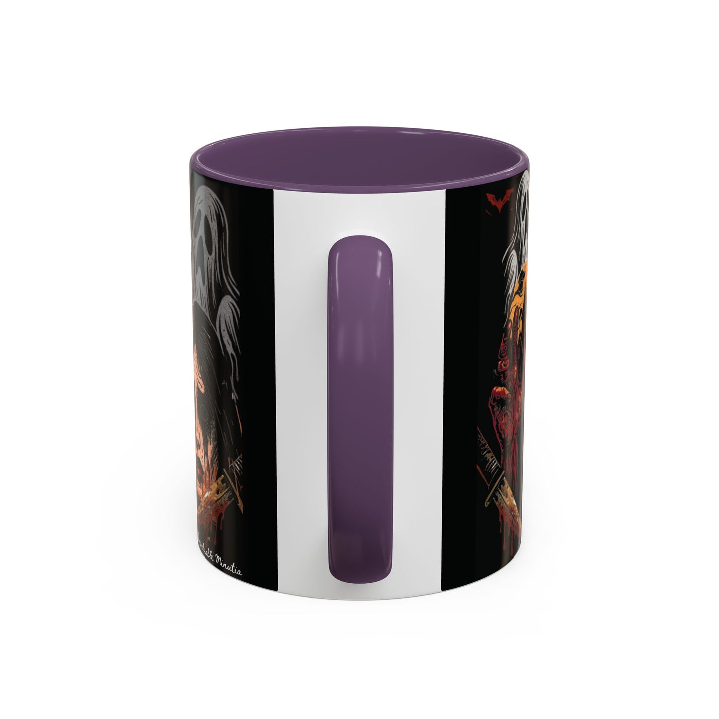 Horror Coffee Mug – Zombie Graveyard Halloween Design – 11oz & 15oz Ceramic – Creepy Goth Kitchen Decor