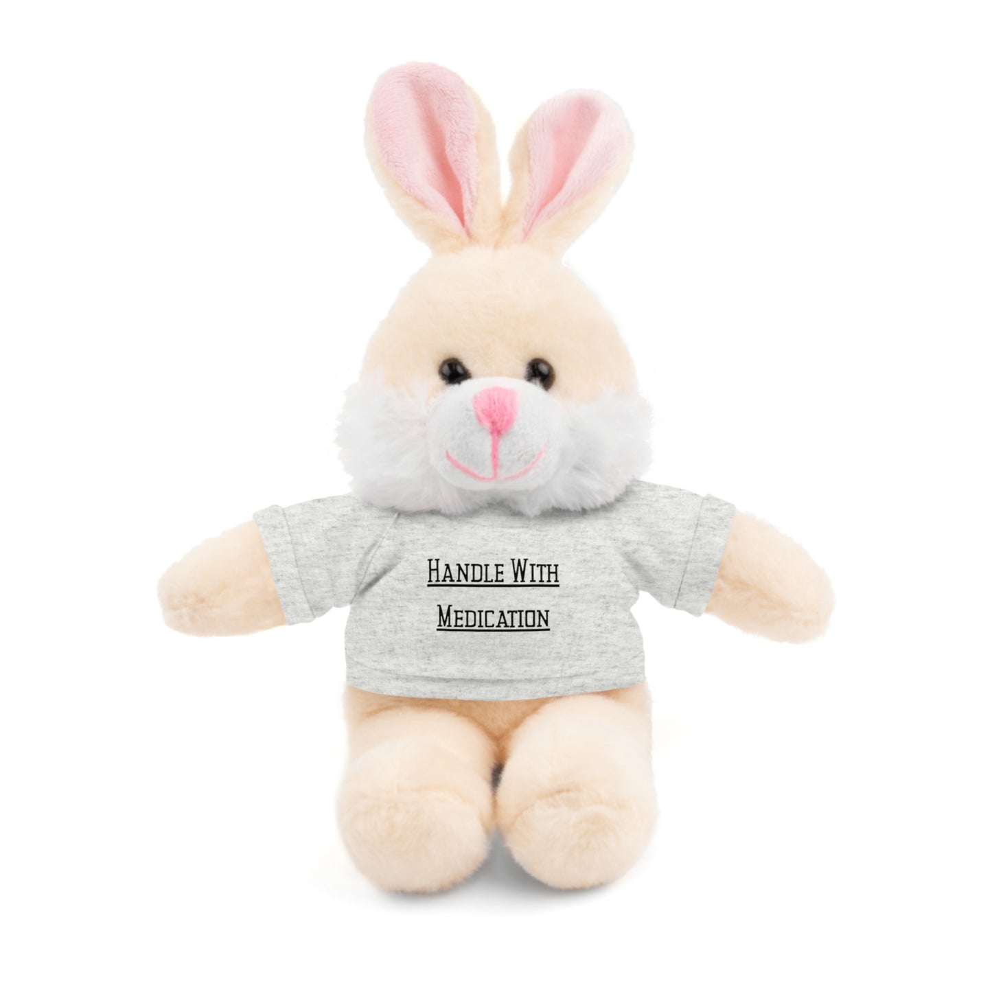 8" Funny Stuffed Animal Gift for Adults, Cute Plush Toy, Humor Bear, Sarcastic Gifts, Quirky Decor, Comfort Toy with Quote