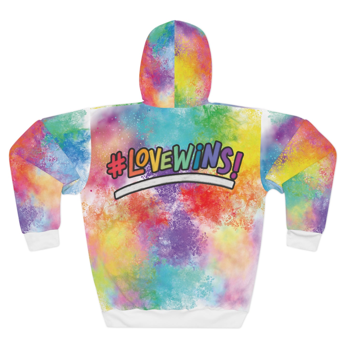 LOUD & PROUD Rainbow Resistance Hoodie β All-Over Print Unisex Pullover | Limited Pride Edition
