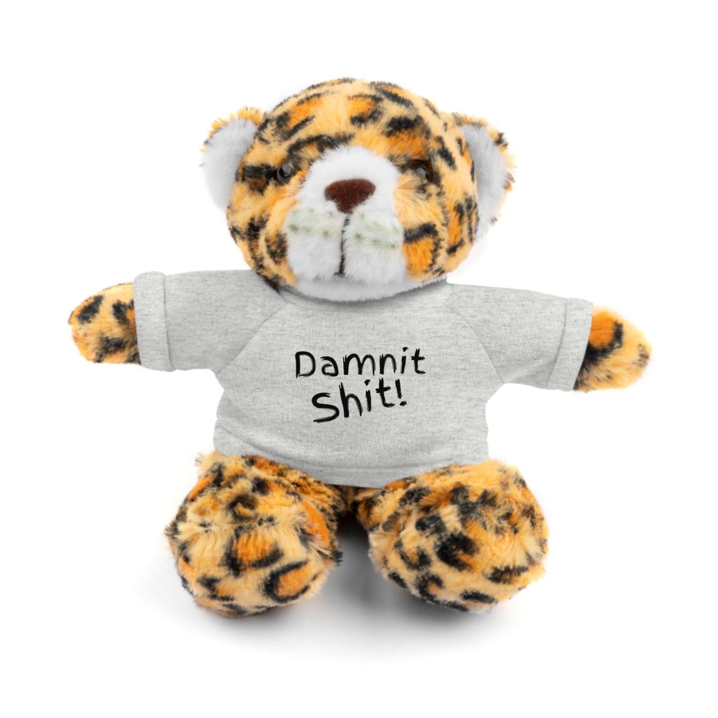 8" Funny Stuffed Animal Gift for Adults, Cute Plush Toy, Humor Bear, Sarcastic Gifts, Quirky Decor, Comfort Toy with Quote