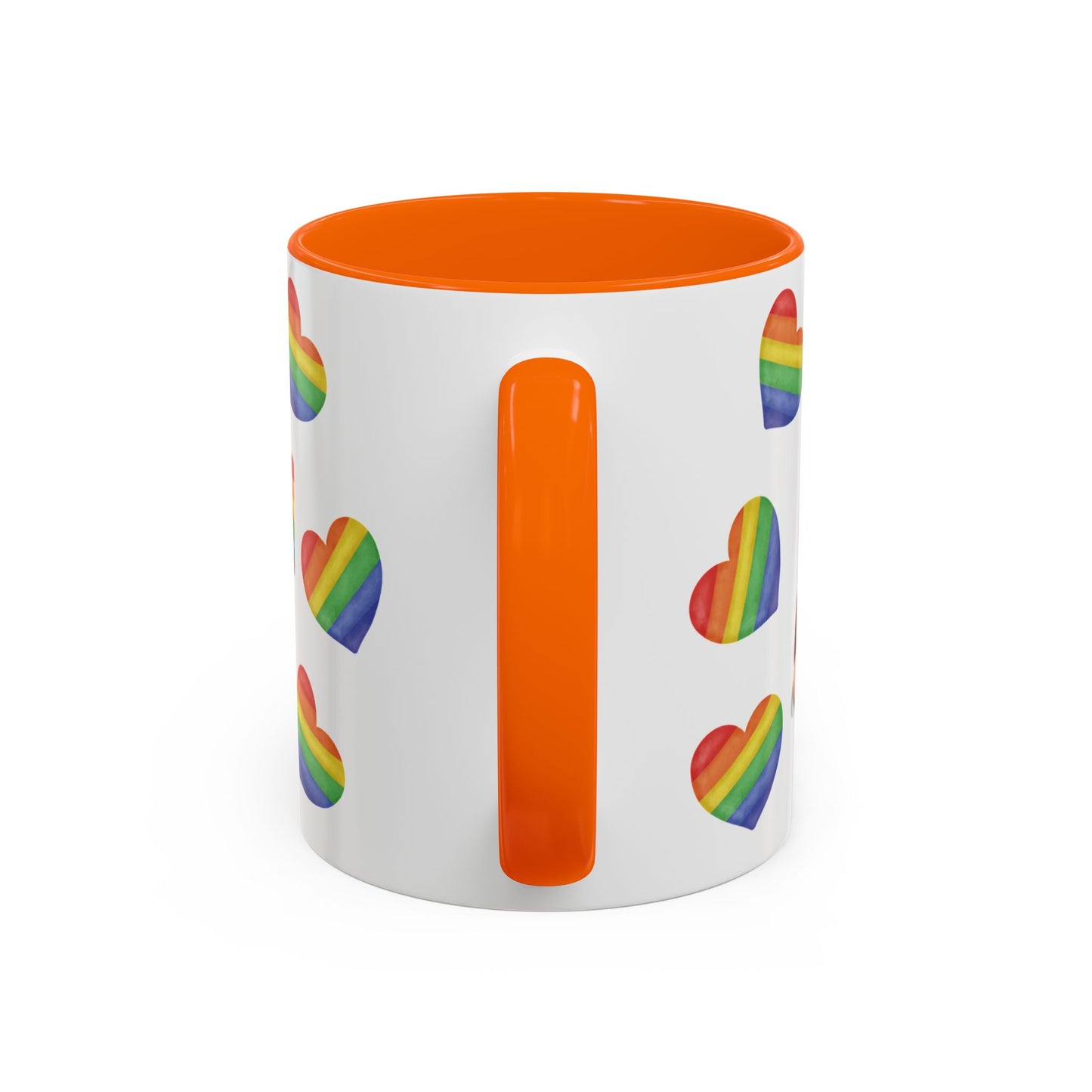 Pride Gnome Accent Mug | Rainbow Love Coffee Cup | 11oz & 15oz