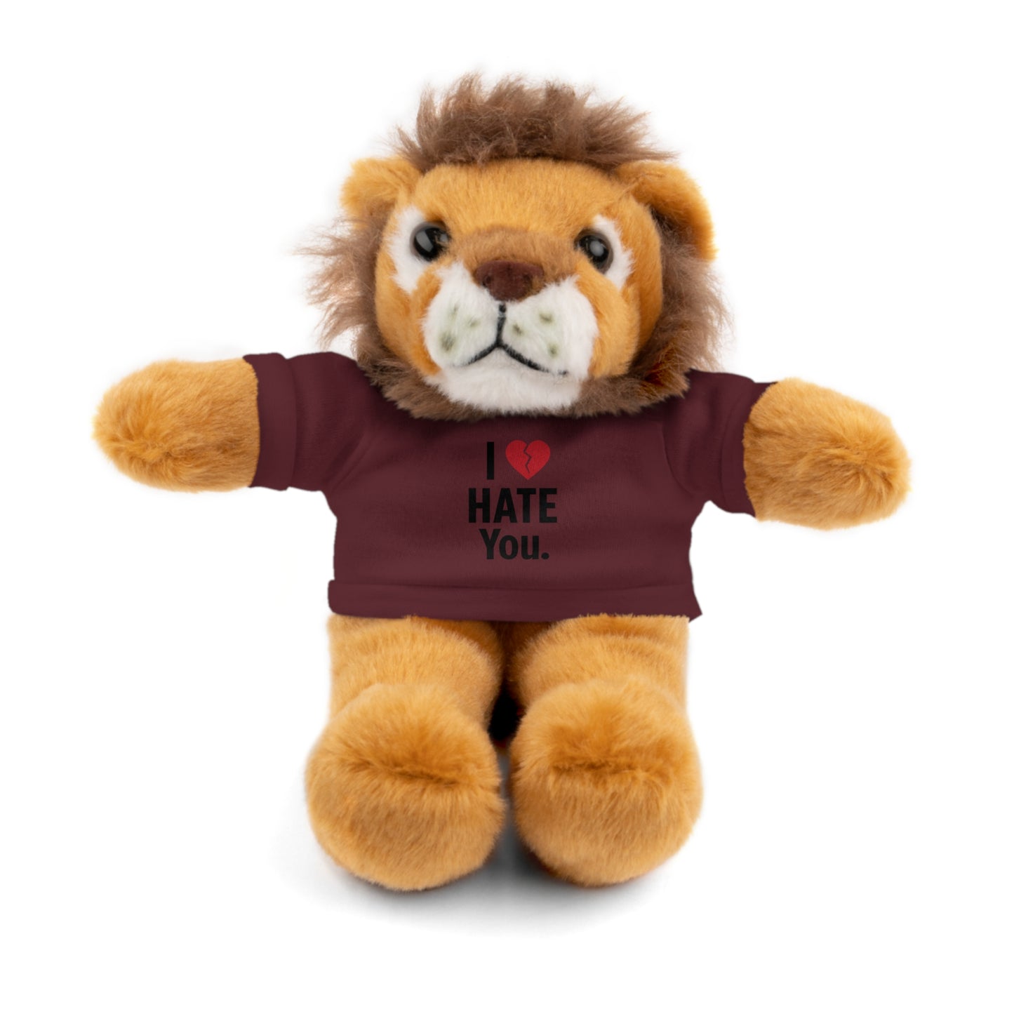8" Stuffed Animal Gift for Adults, Cute Plush Toy, Humor Bear, Sarcastic Gifts, Quirky Decor, Comfort Toy with Quote