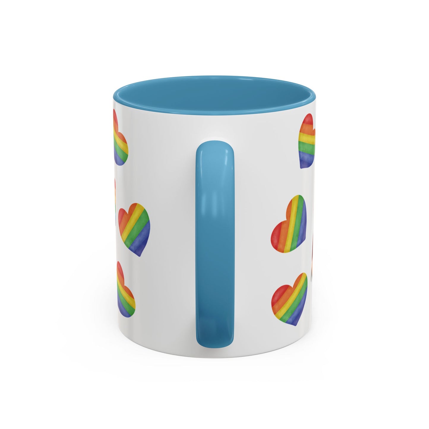Pride Gnome Accent Mug | Rainbow Love Coffee Cup | 11oz & 15oz