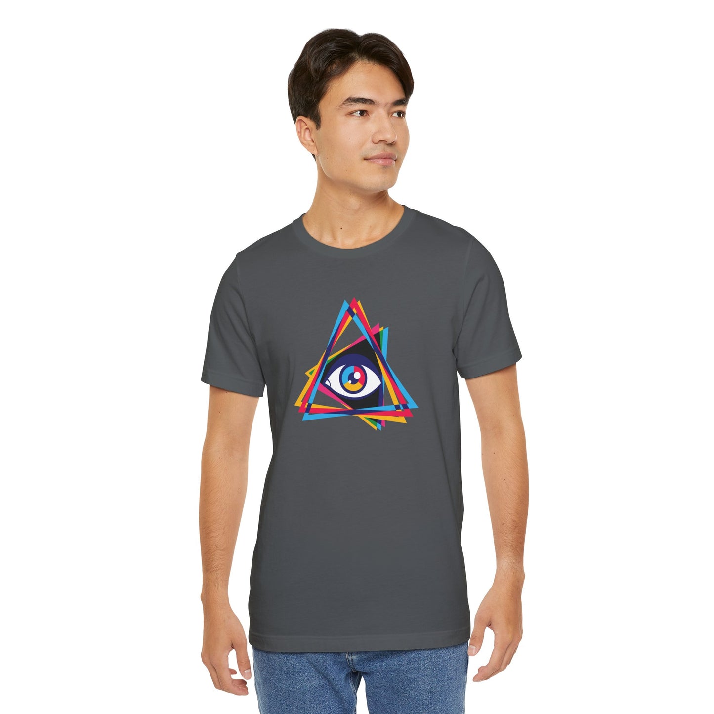 π Prism Eye Tee β Eye-Catching Multicolor Design - Unisex T-Shirt
