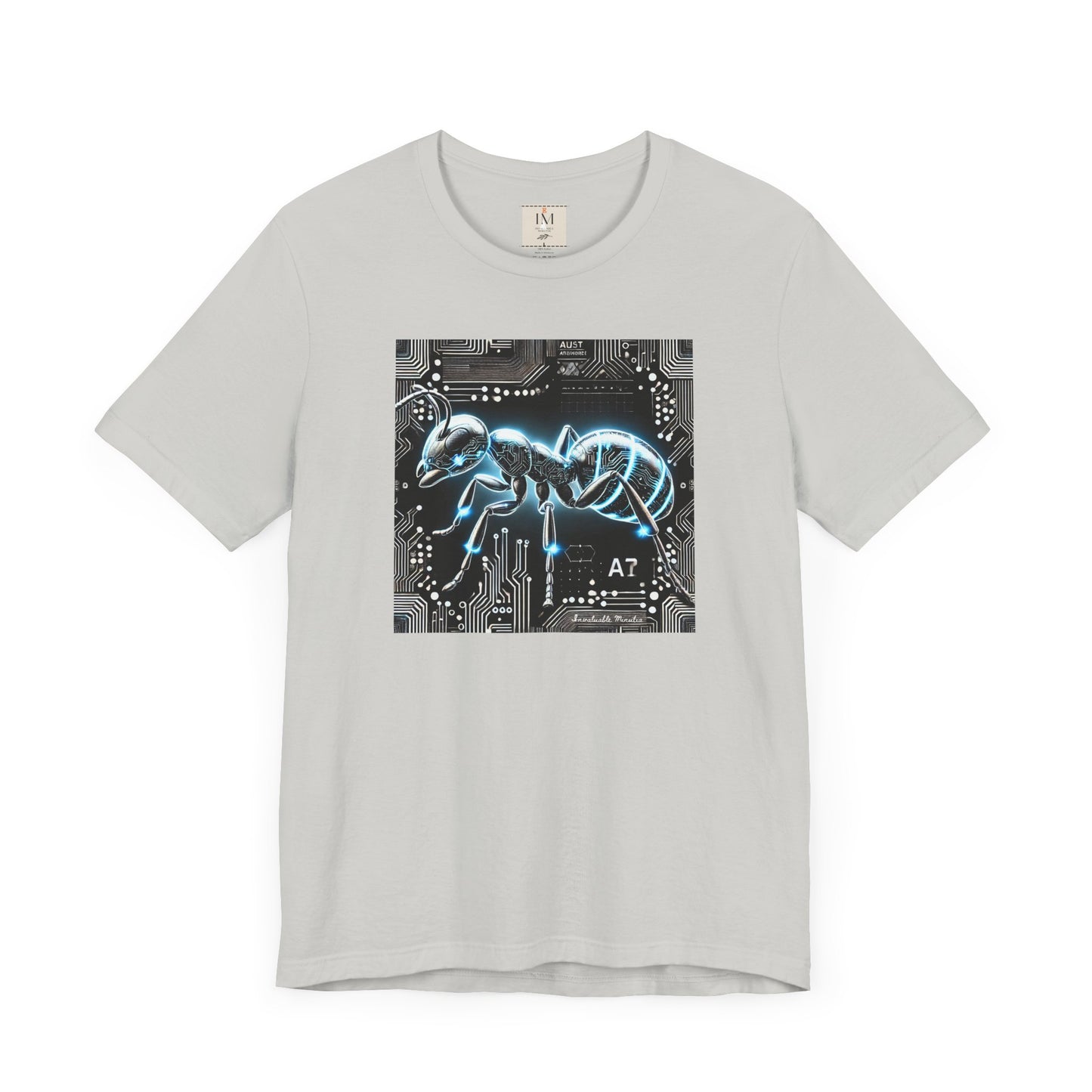 Futuristic Tech Ant Graphic Tee - Unisex Short Sleeve Jersey Shirt Techcore Tee
