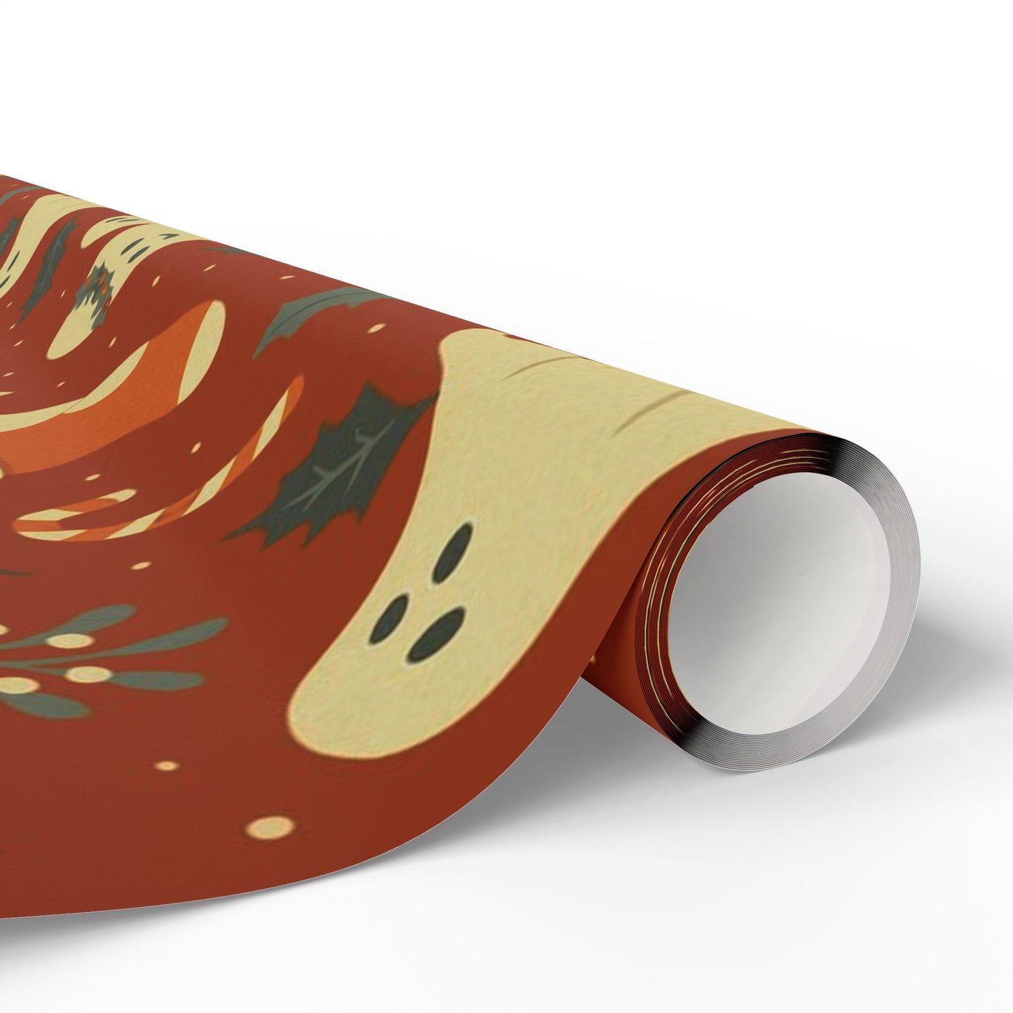 Vintage Holiday Ghosties - Luxury Holiday Wrapping Paper, Victorian Ghost Gift Wrap, 30" Roll (Matte/Gloss)