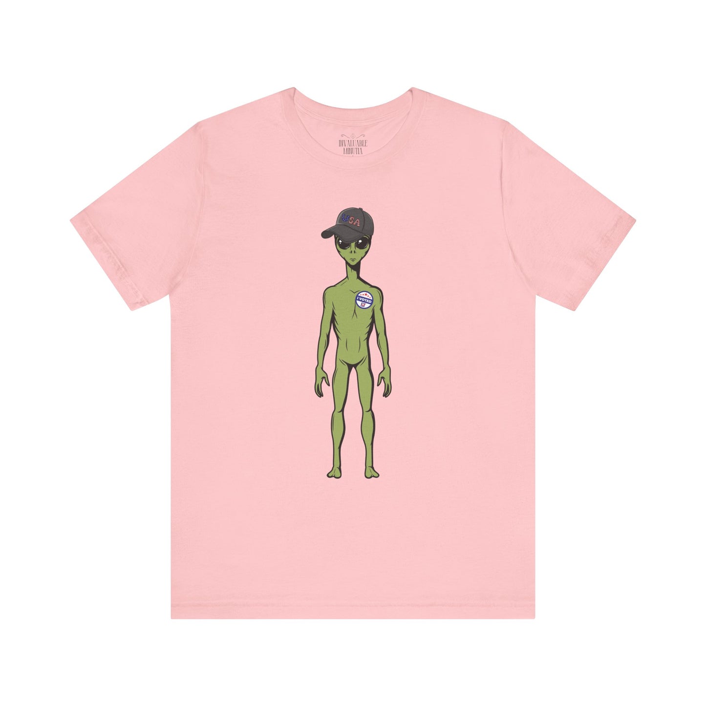 Alien Graphic Tee, Fun T-Shirt for Sci-Fi Lovers, Unisex Casual Wear, Great for Festivals, Gifts for Nerds, Everyday Comfort
