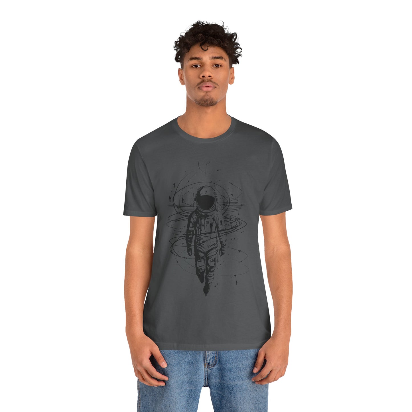 Cosmic Astronaut T-Shirt, Graphic Tee, Space Lover Gift, Unisex Casual Wear, Outer Space Clothing, Astronomy Fan Apparel