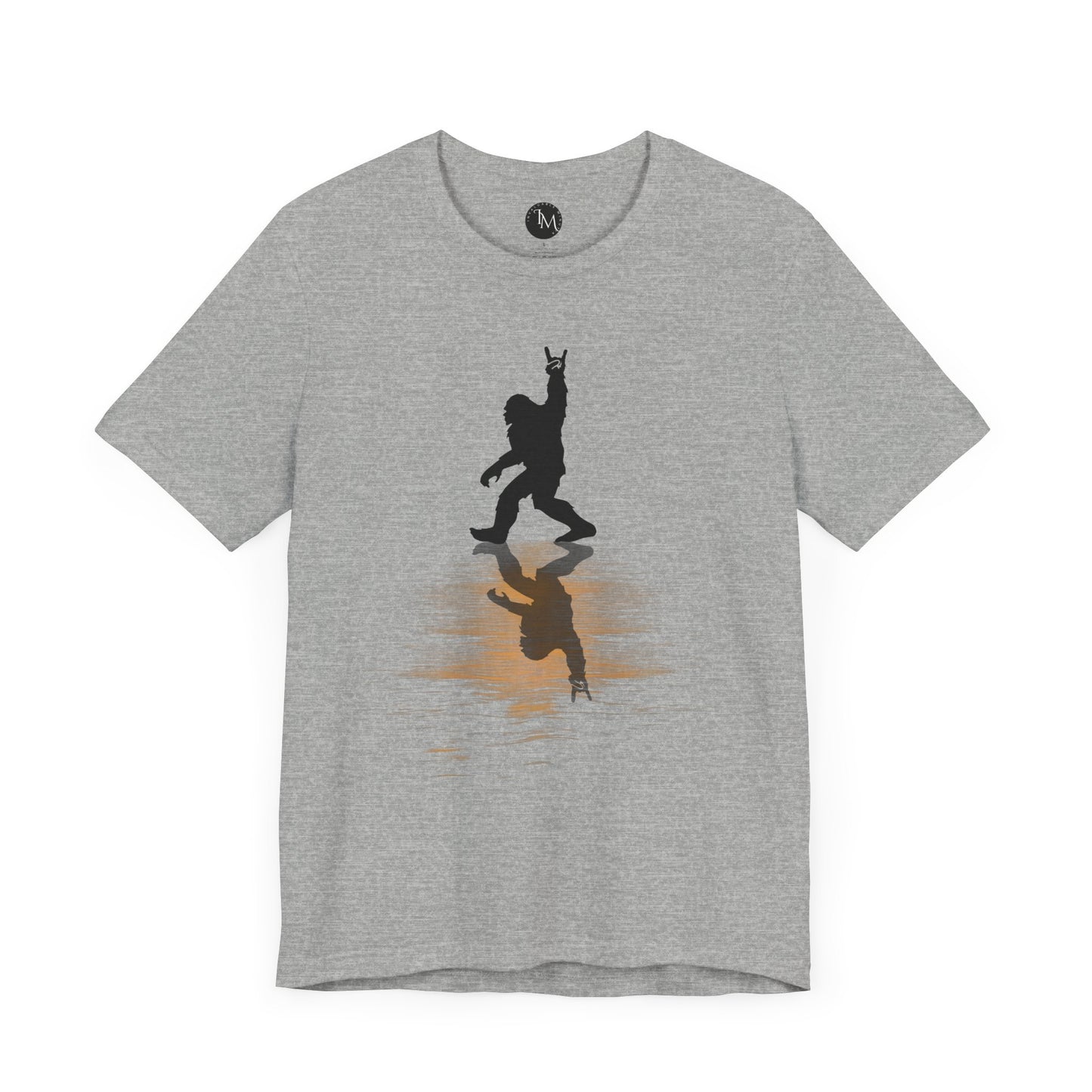 Rocking Bigfoot Unisex Bella+Canvas Jersey Tee - Fun Graphic Shirt for Nature & Cryptid Lovers
