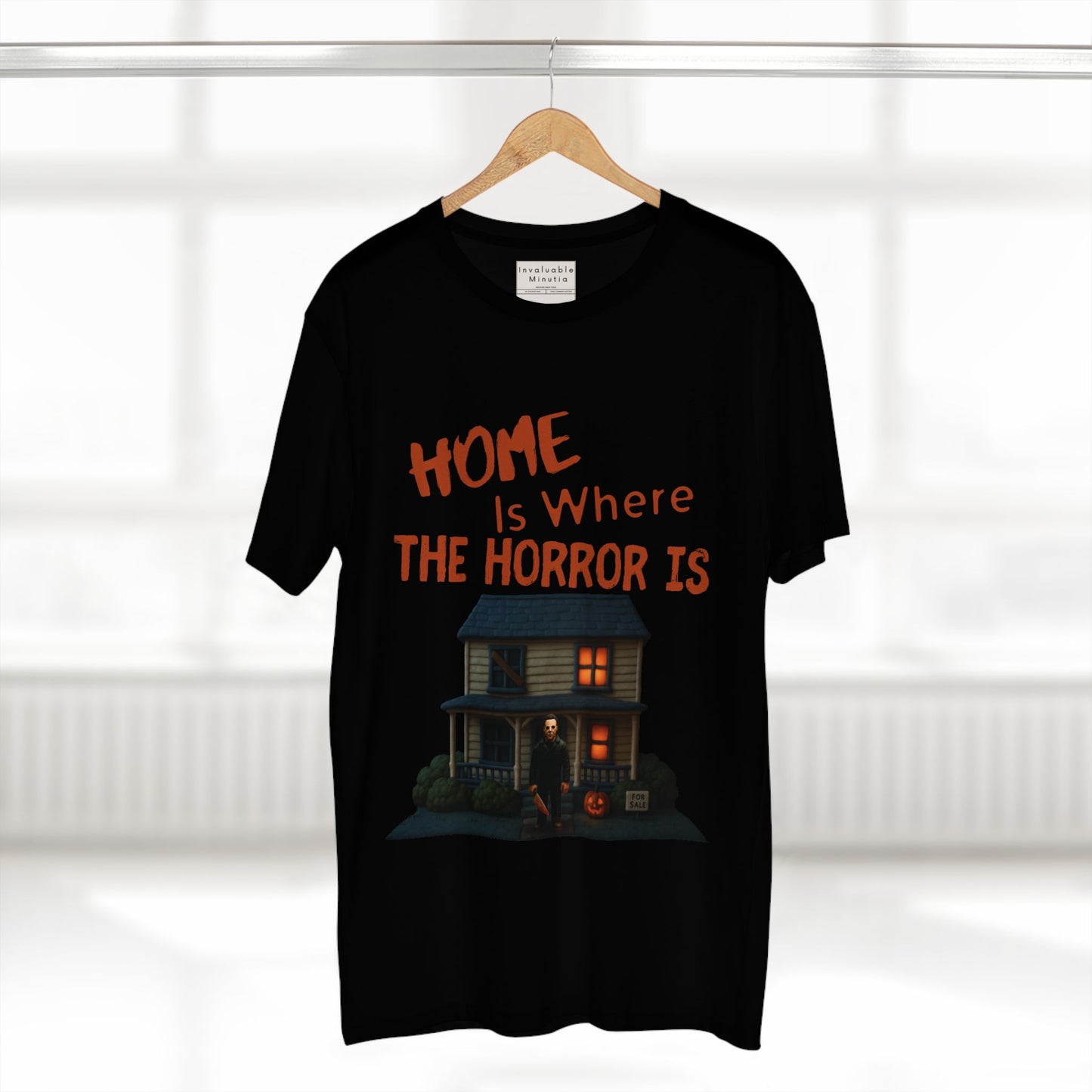 Home Is Where The Horror Is — Slasher House Unisex Tee | AS Colour 5001