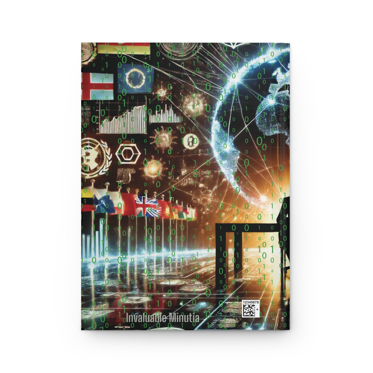 Global Data Nexus — Premium Matte Hardcover Journal (5.75" x 8")