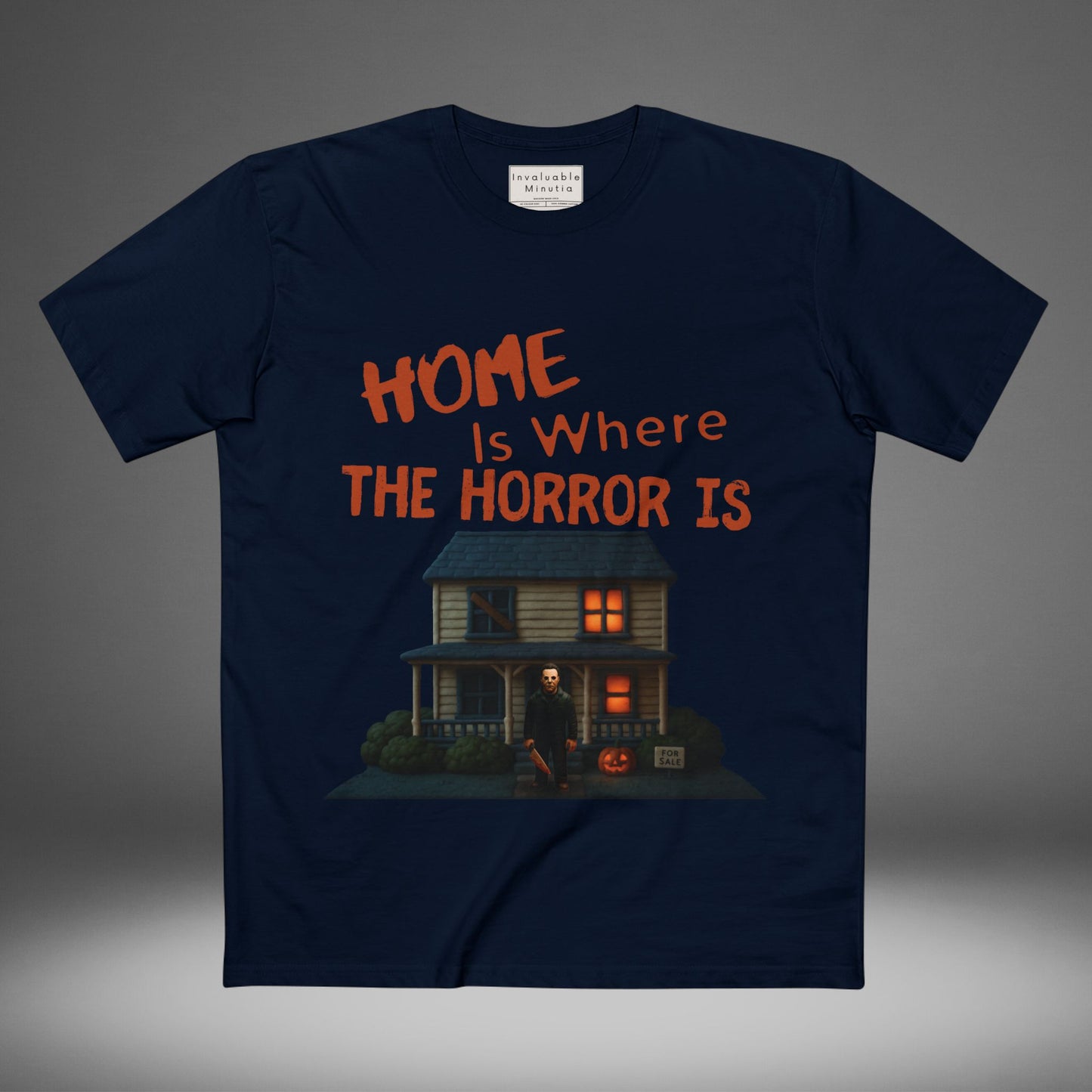 Home Is Where The Horror Is — Slasher House Unisex Tee | AS Colour 5001