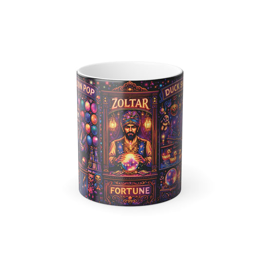 Creepy Carnival Games Color Morphing Mug