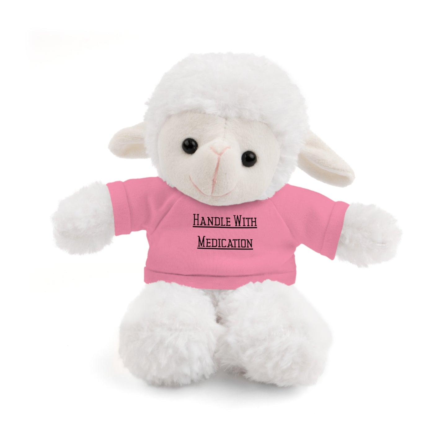 8" Funny Stuffed Animal Gift for Adults, Cute Plush Toy, Humor Bear, Sarcastic Gifts, Quirky Decor, Comfort Toy with Quote