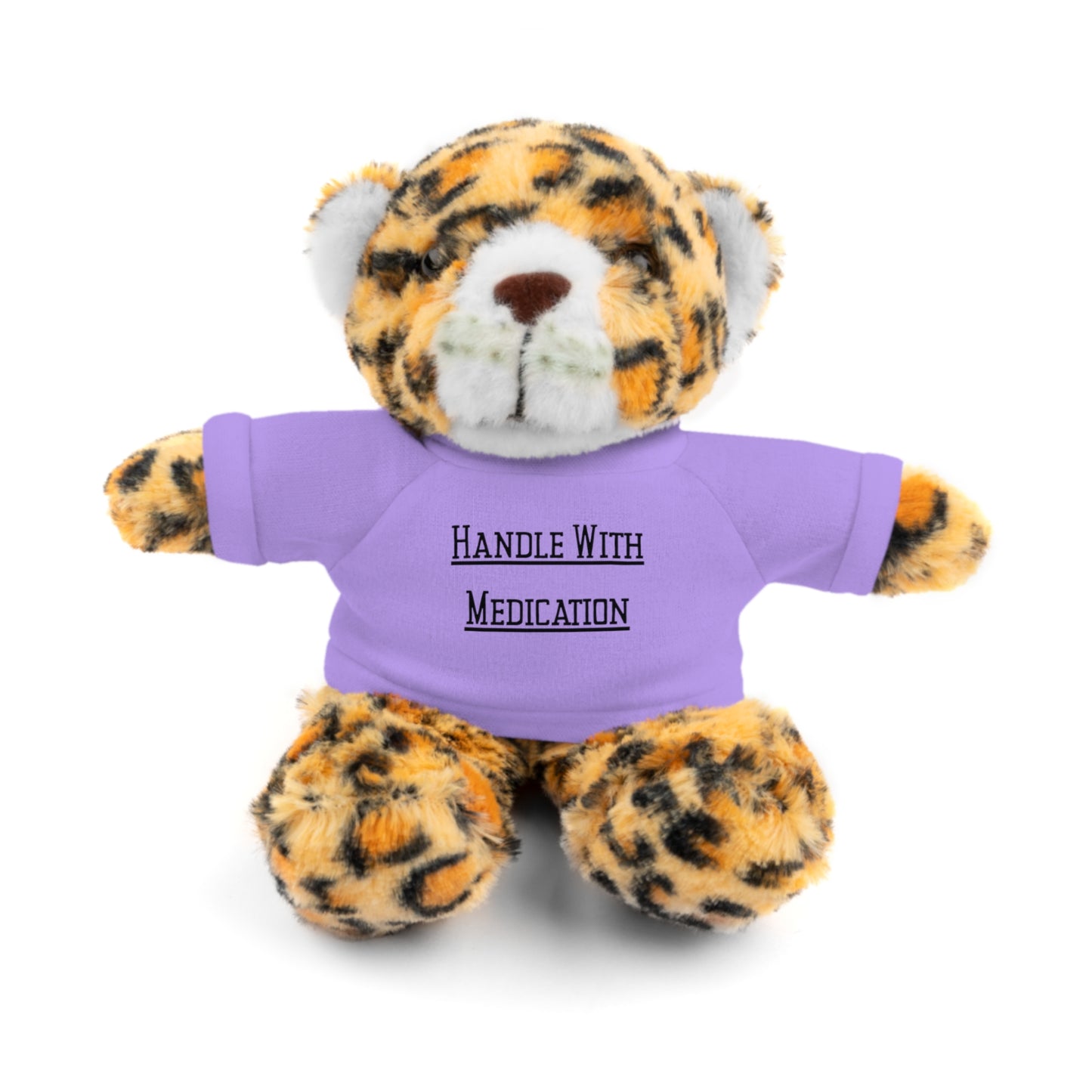 8" Funny Stuffed Animal Gift for Adults, Cute Plush Toy, Humor Bear, Sarcastic Gifts, Quirky Decor, Comfort Toy with Quote