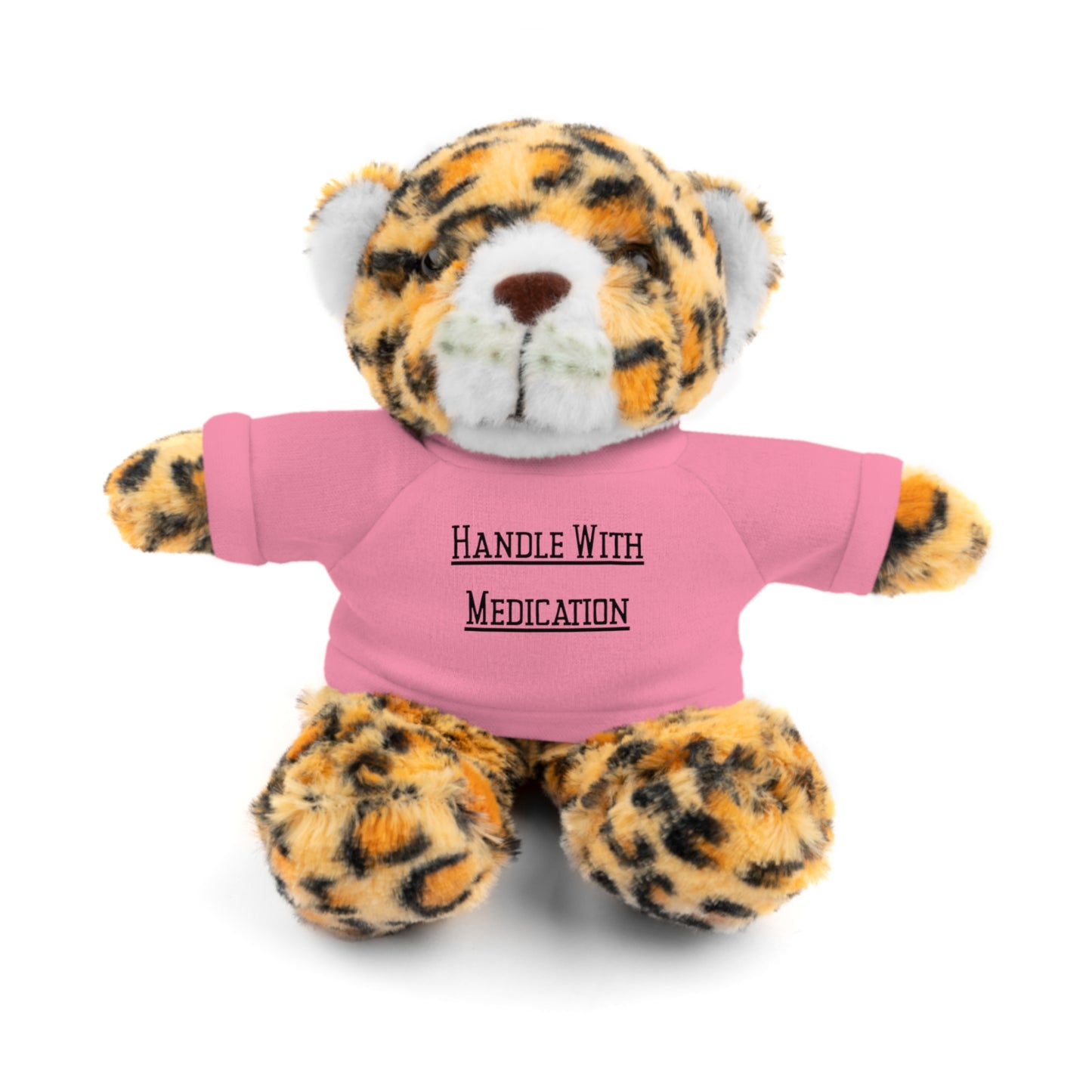8" Funny Stuffed Animal Gift for Adults, Cute Plush Toy, Humor Bear, Sarcastic Gifts, Quirky Decor, Comfort Toy with Quote