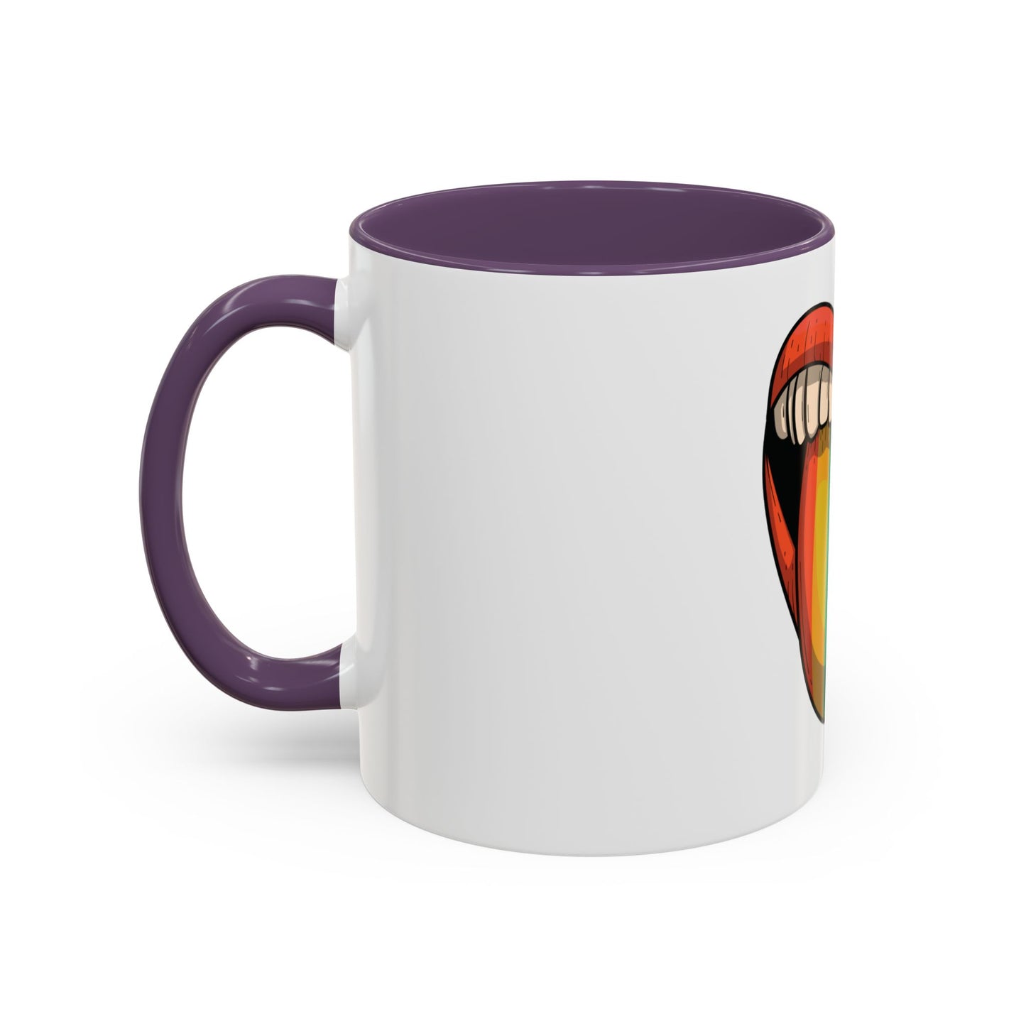 π₯π Pride Tongue Ceramic Mug β Rainbow Tongue Vibes πβ¨