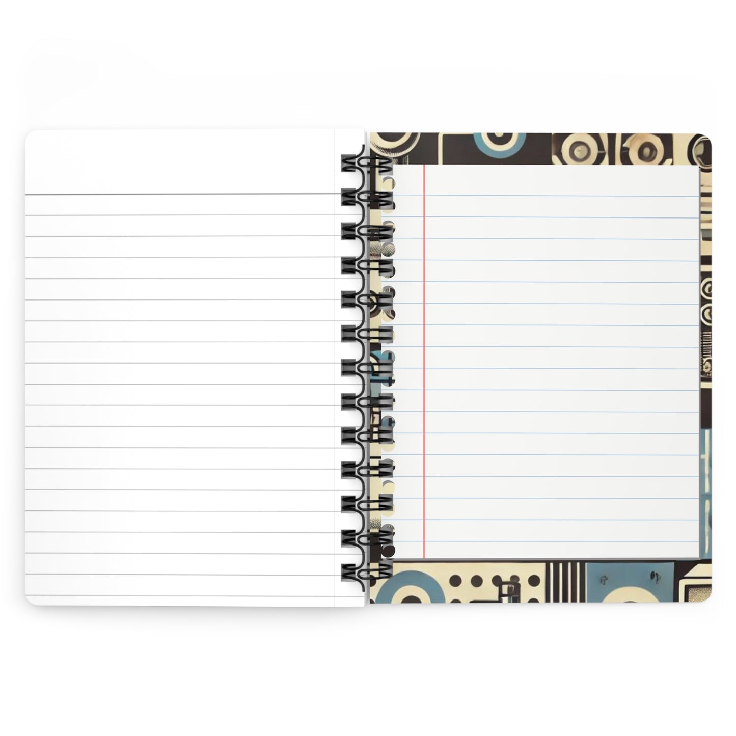 Spiral Bound Journal - Retro Revival Design