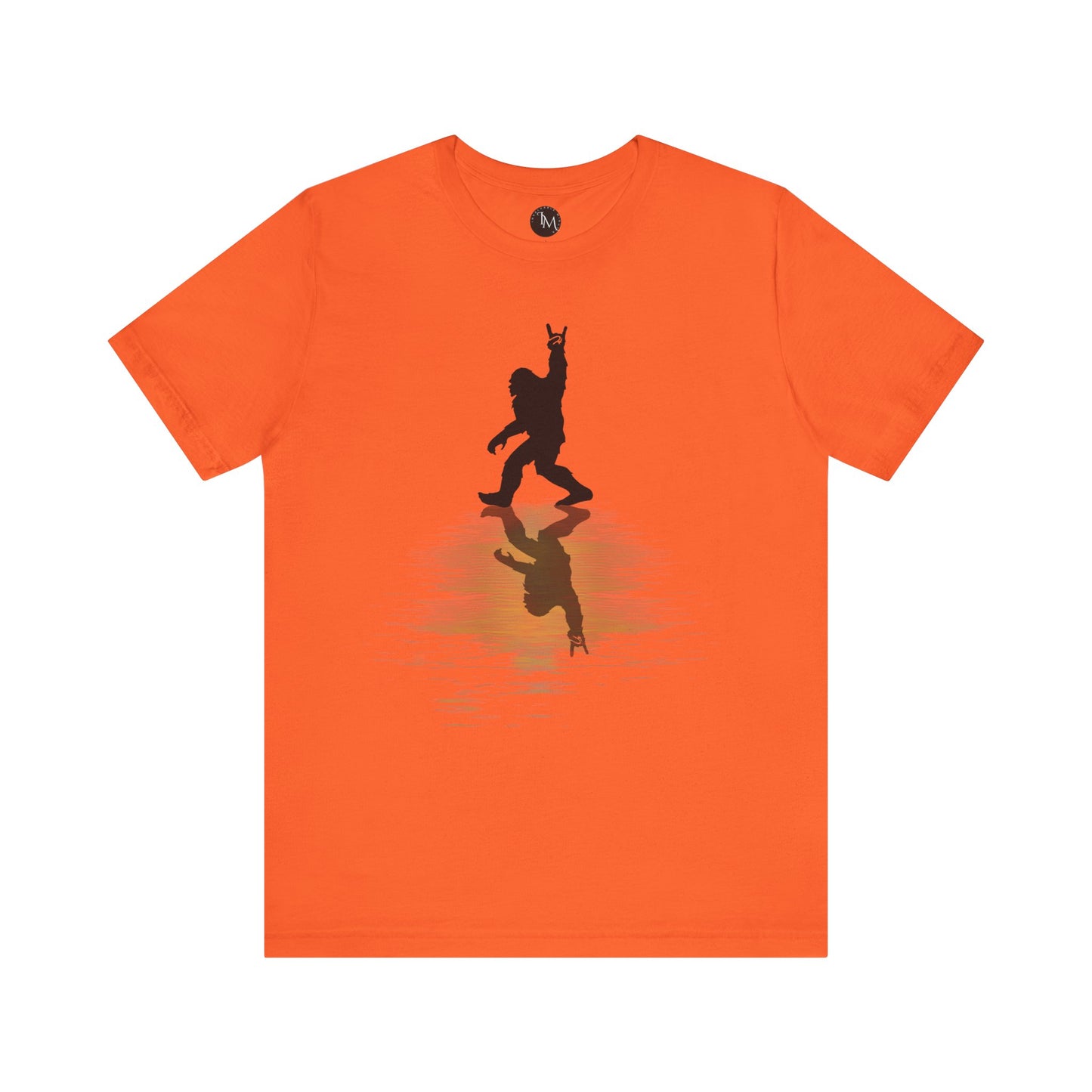 Rocking Bigfoot Unisex Bella+Canvas Jersey Tee - Fun Graphic Shirt for Nature & Cryptid Lovers