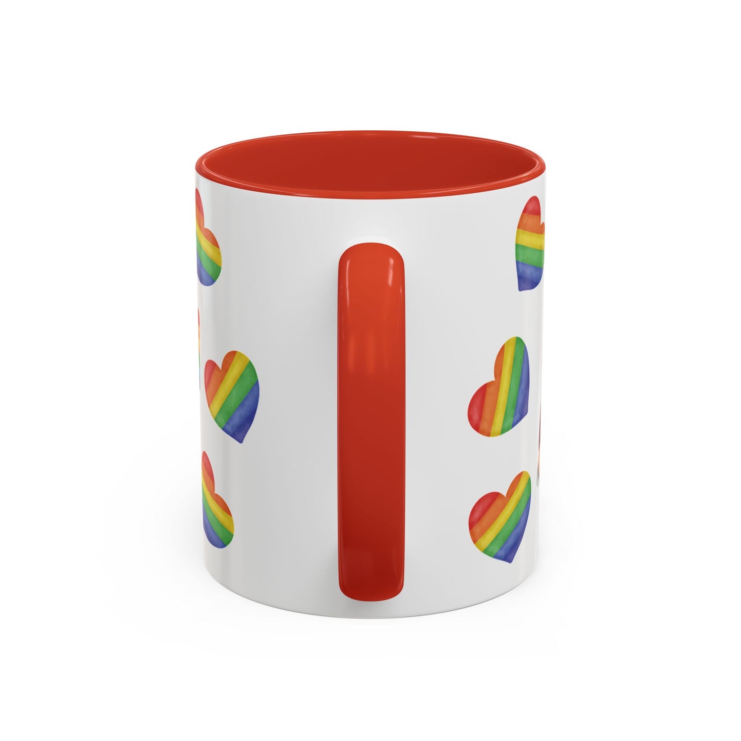 Pride Gnome Accent Mug | Rainbow Love Coffee Cup | 11oz & 15oz