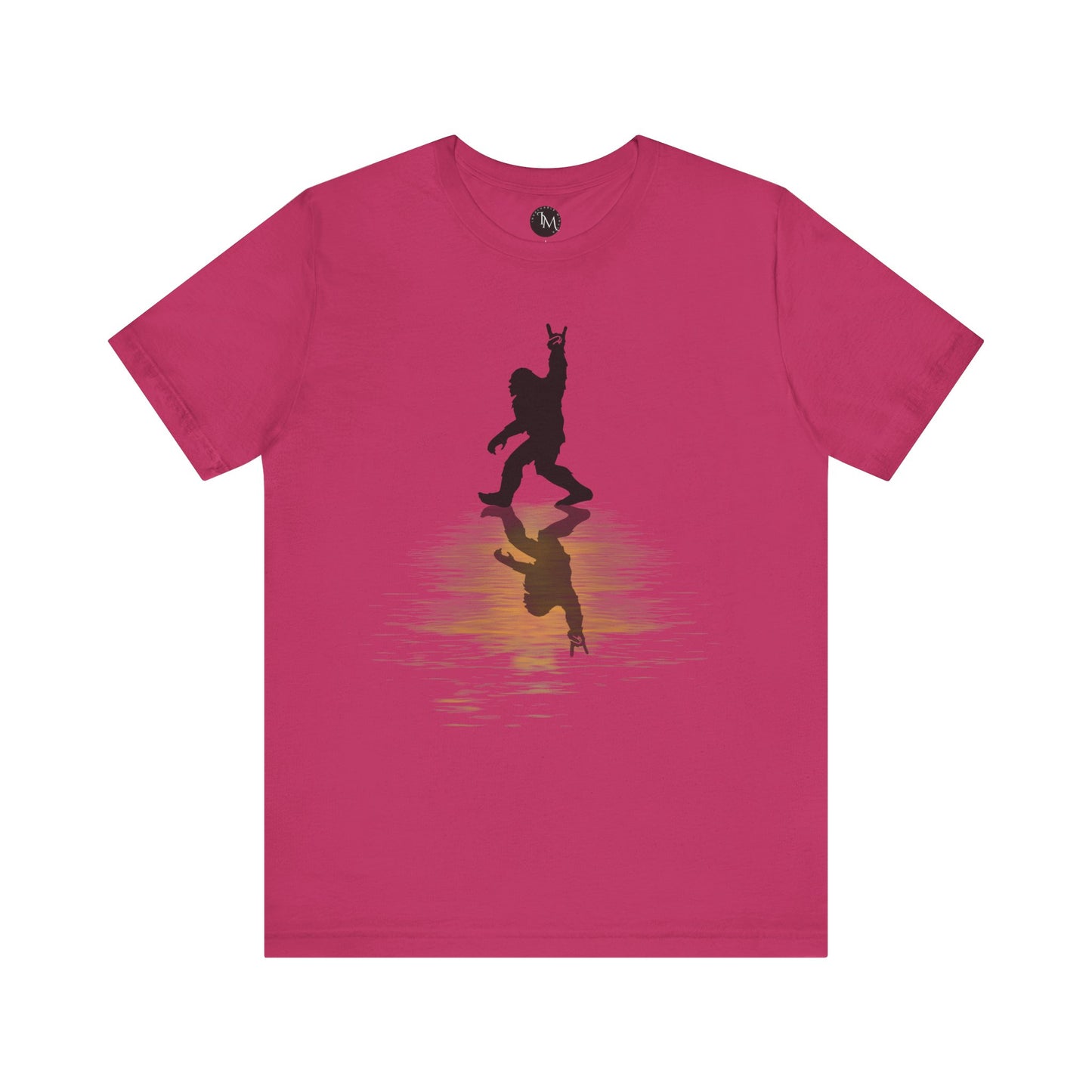 Rocking Bigfoot Unisex Bella+Canvas Jersey Tee - Fun Graphic Shirt for Nature & Cryptid Lovers
