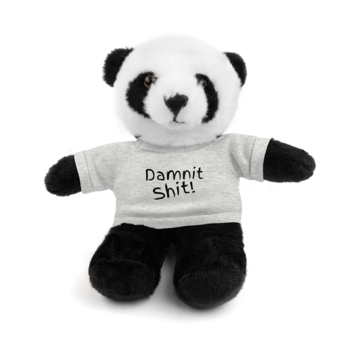 8" Funny Stuffed Animal Gift for Adults, Cute Plush Toy, Humor Bear, Sarcastic Gifts, Quirky Decor, Comfort Toy with Quote
