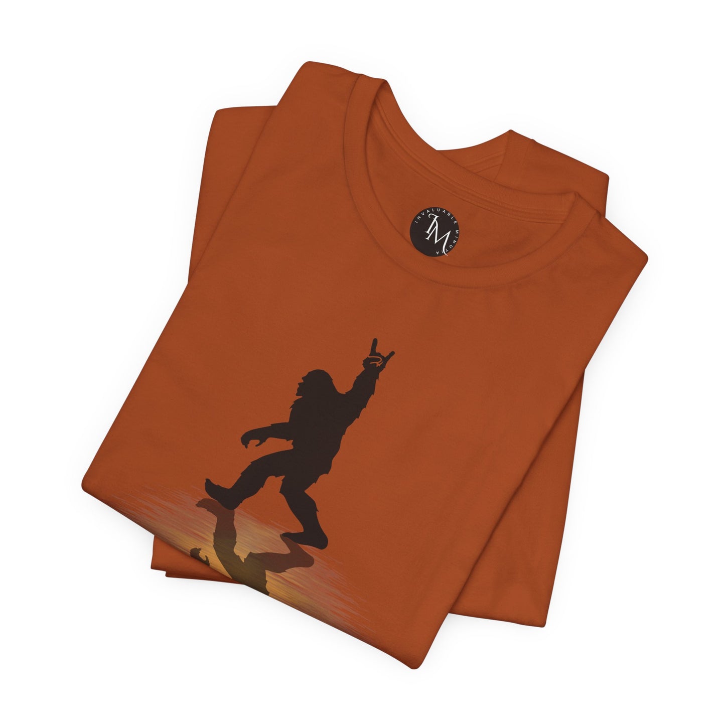 Rocking Bigfoot Unisex Bella+Canvas Jersey Tee - Fun Graphic Shirt for Nature & Cryptid Lovers