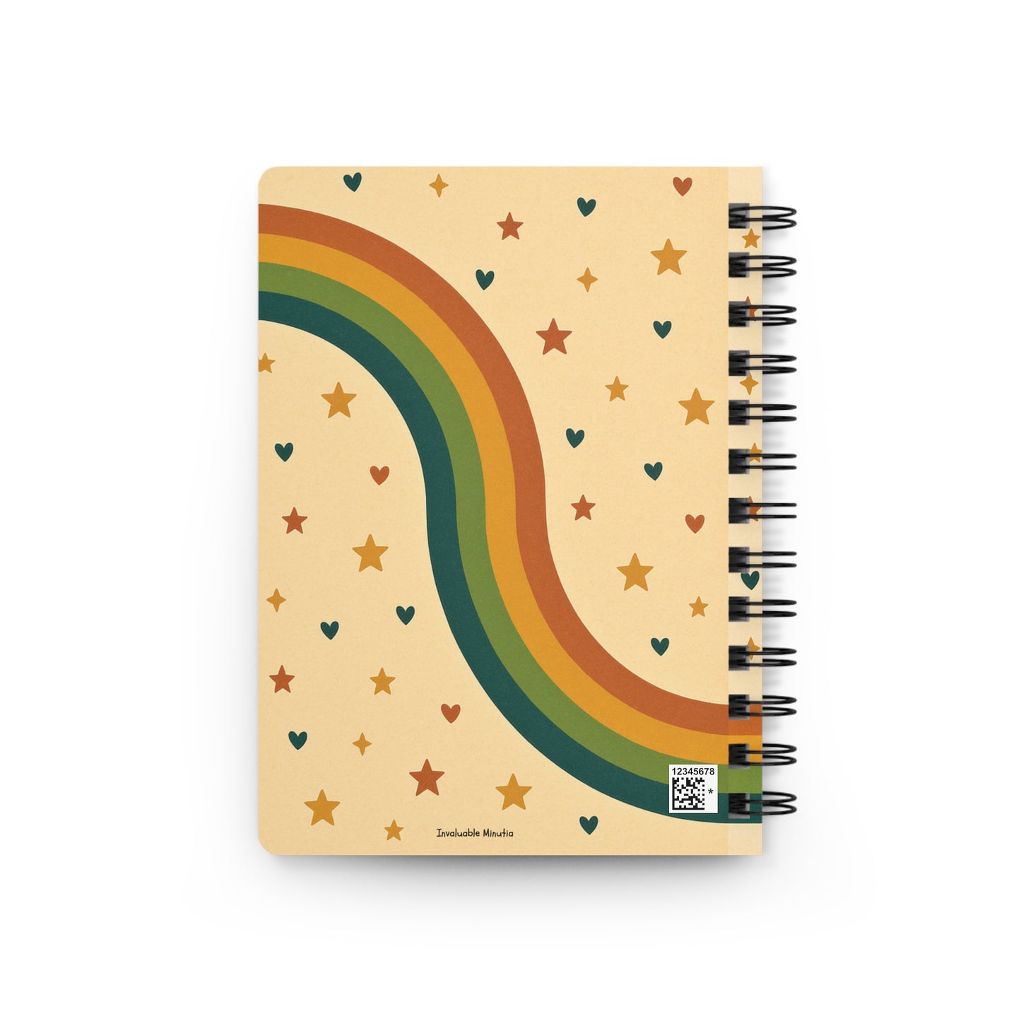 Teacher Mode Spiral Notebook โ Retro Rainbow Teacher Gift โ All Day Every Day โ Back to School Journal โ Cute Teacher Stationery