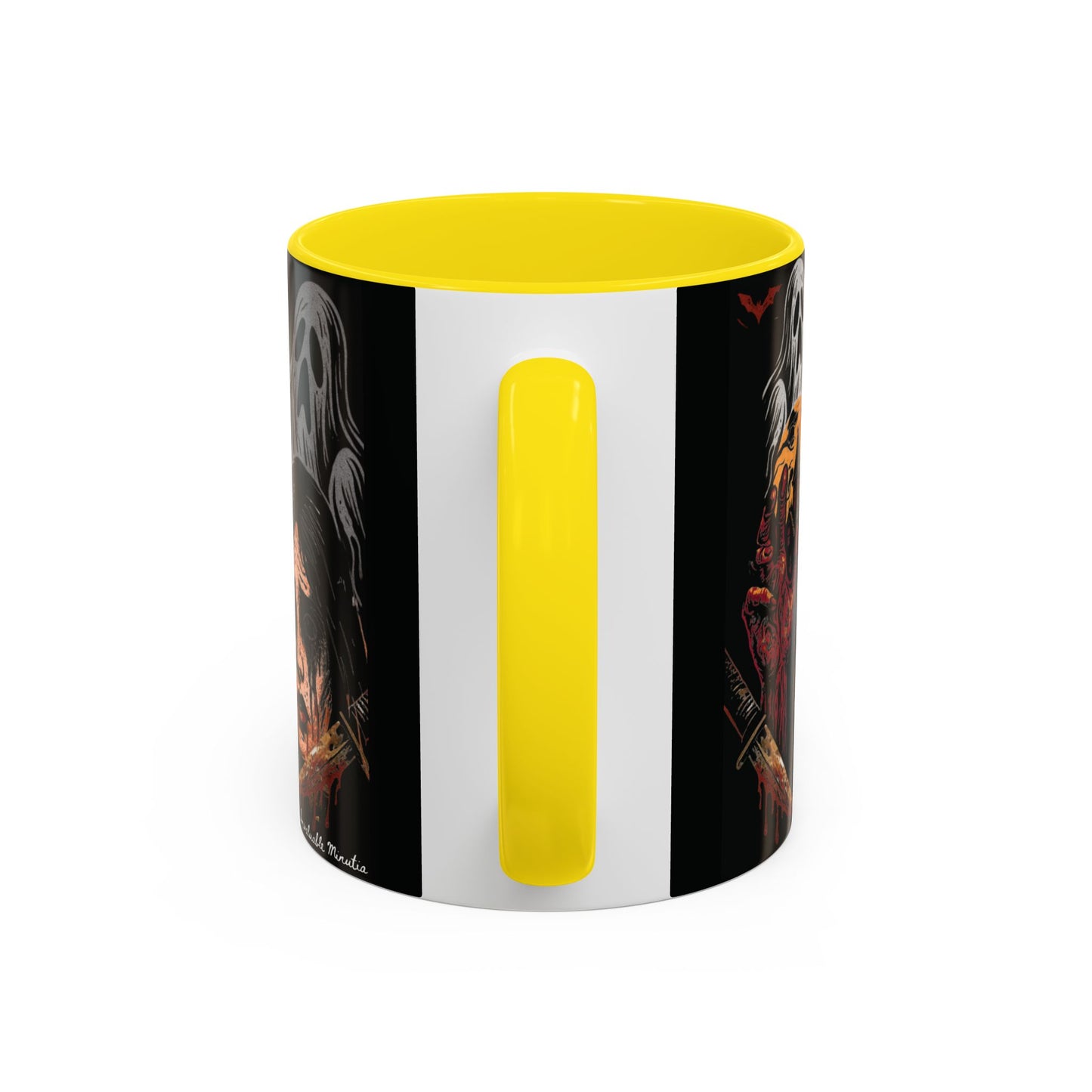 Horror Coffee Mug – Zombie Graveyard Halloween Design – 11oz & 15oz Ceramic – Creepy Goth Kitchen Decor