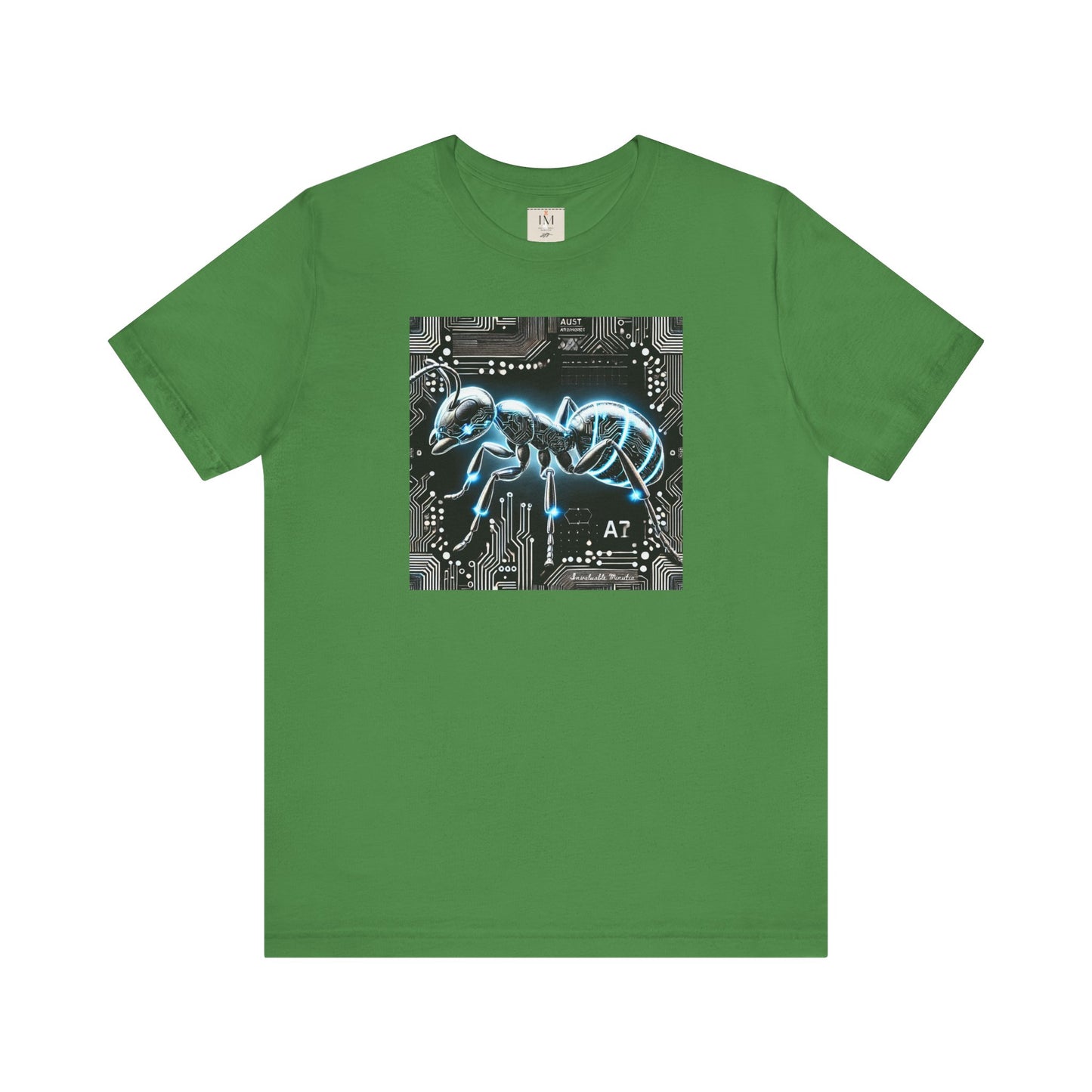 Futuristic Tech Ant Graphic Tee - Unisex Short Sleeve Jersey Shirt Techcore Tee