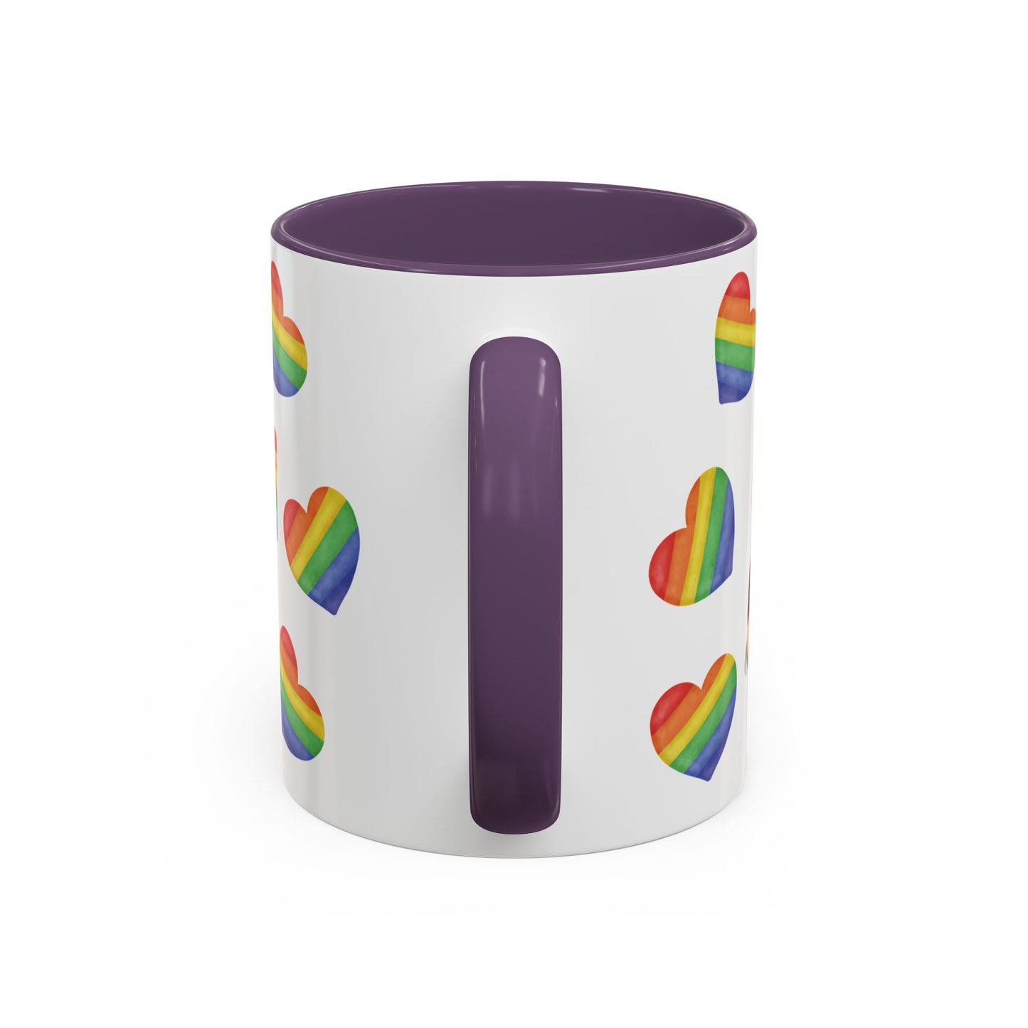 Pride Gnome Accent Mug | Rainbow Love Coffee Cup | 11oz & 15oz