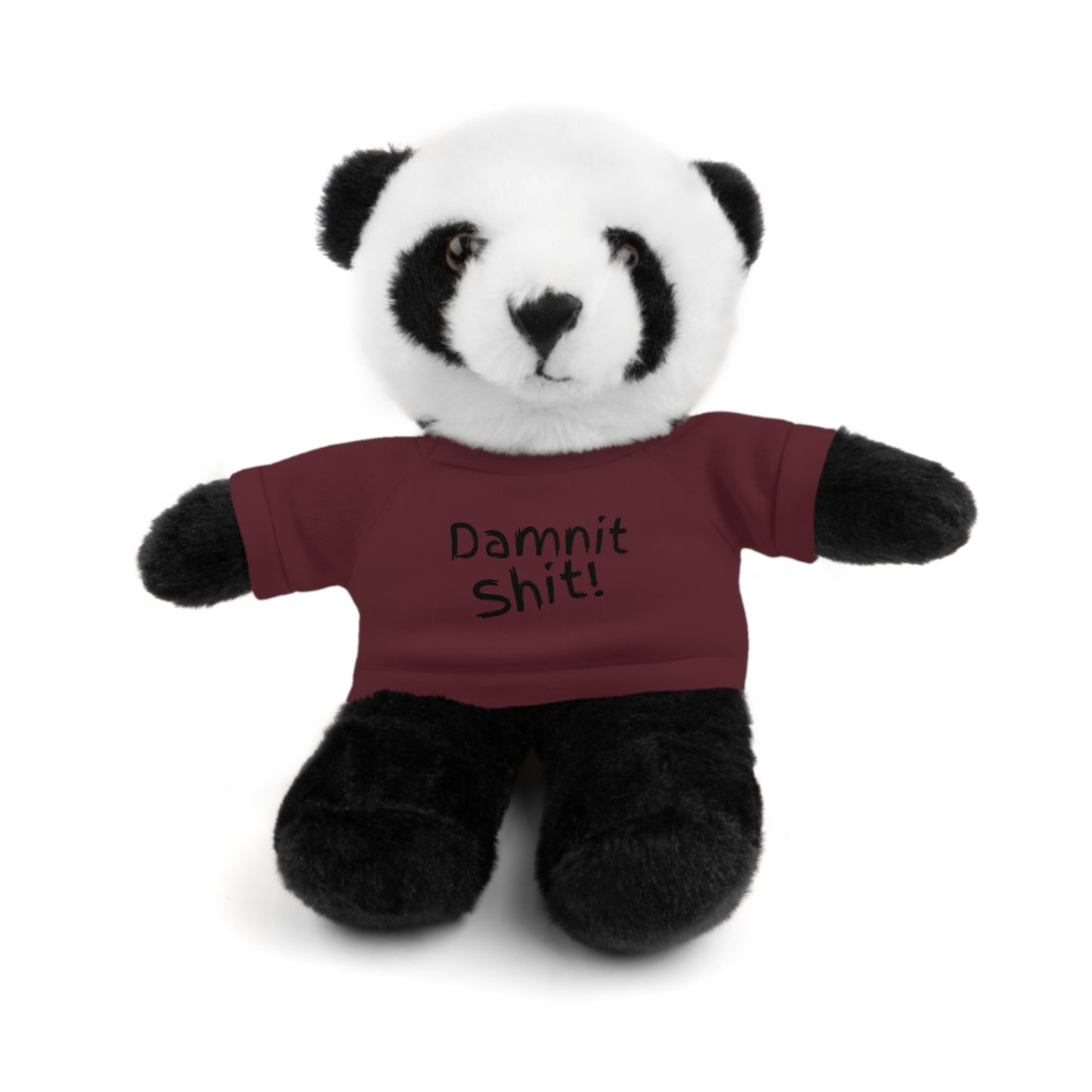 8" Funny Stuffed Animal Gift for Adults, Cute Plush Toy, Humor Bear, Sarcastic Gifts, Quirky Decor, Comfort Toy with Quote