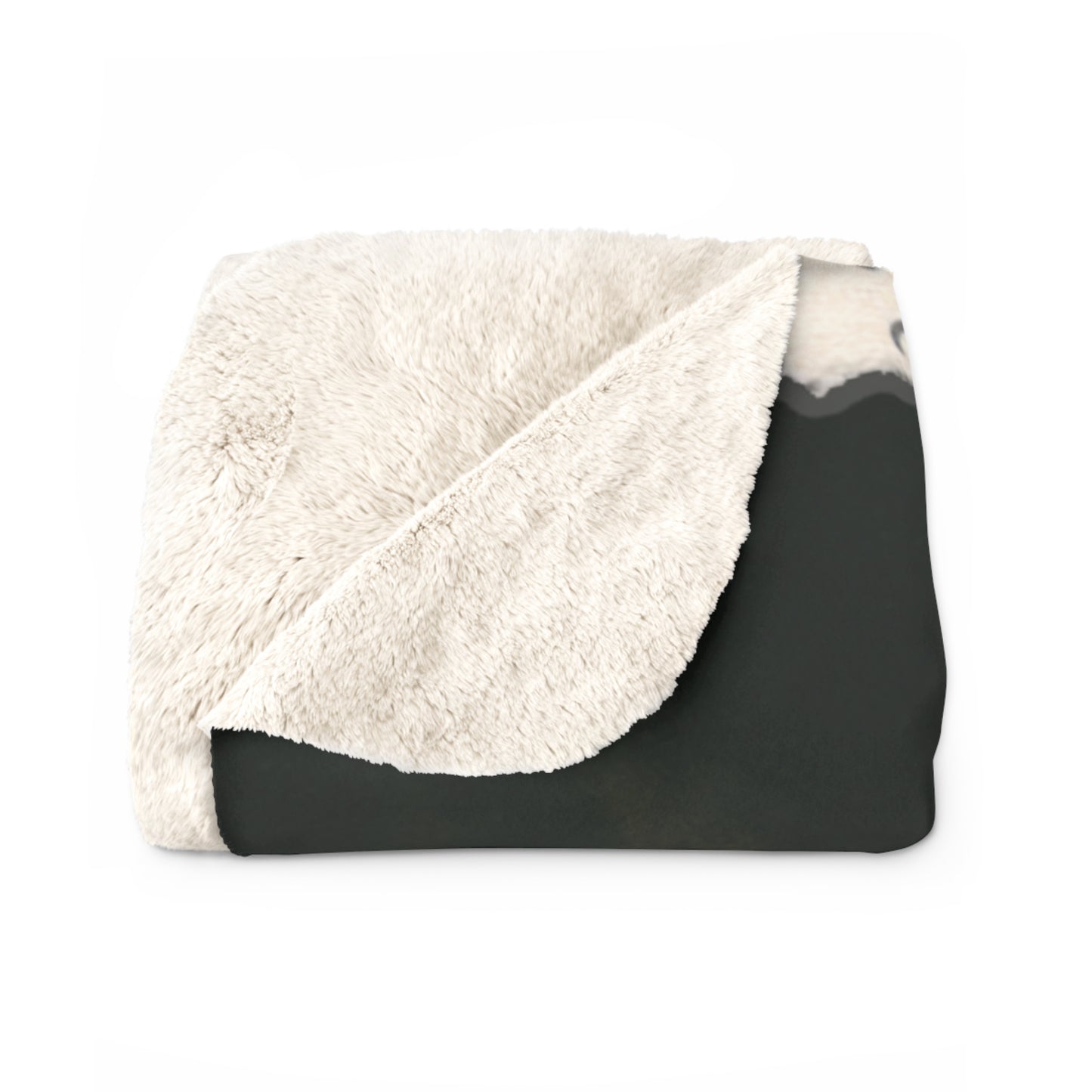 π₯ Bigfoot Sherpa Fleece Blanket β Campfire Cryptid Cozy Vibes