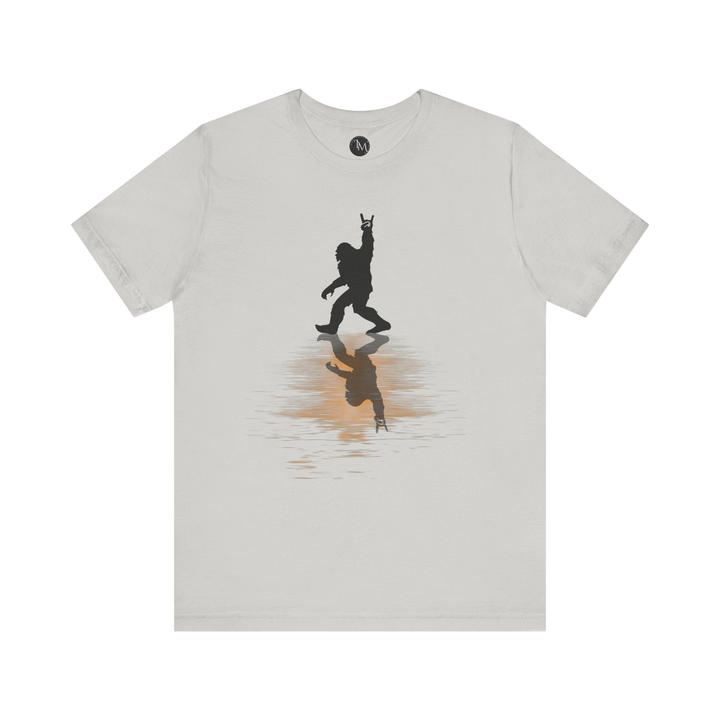 Rocking Bigfoot Unisex Bella+Canvas Jersey Tee - Fun Graphic Shirt for Nature & Cryptid Lovers