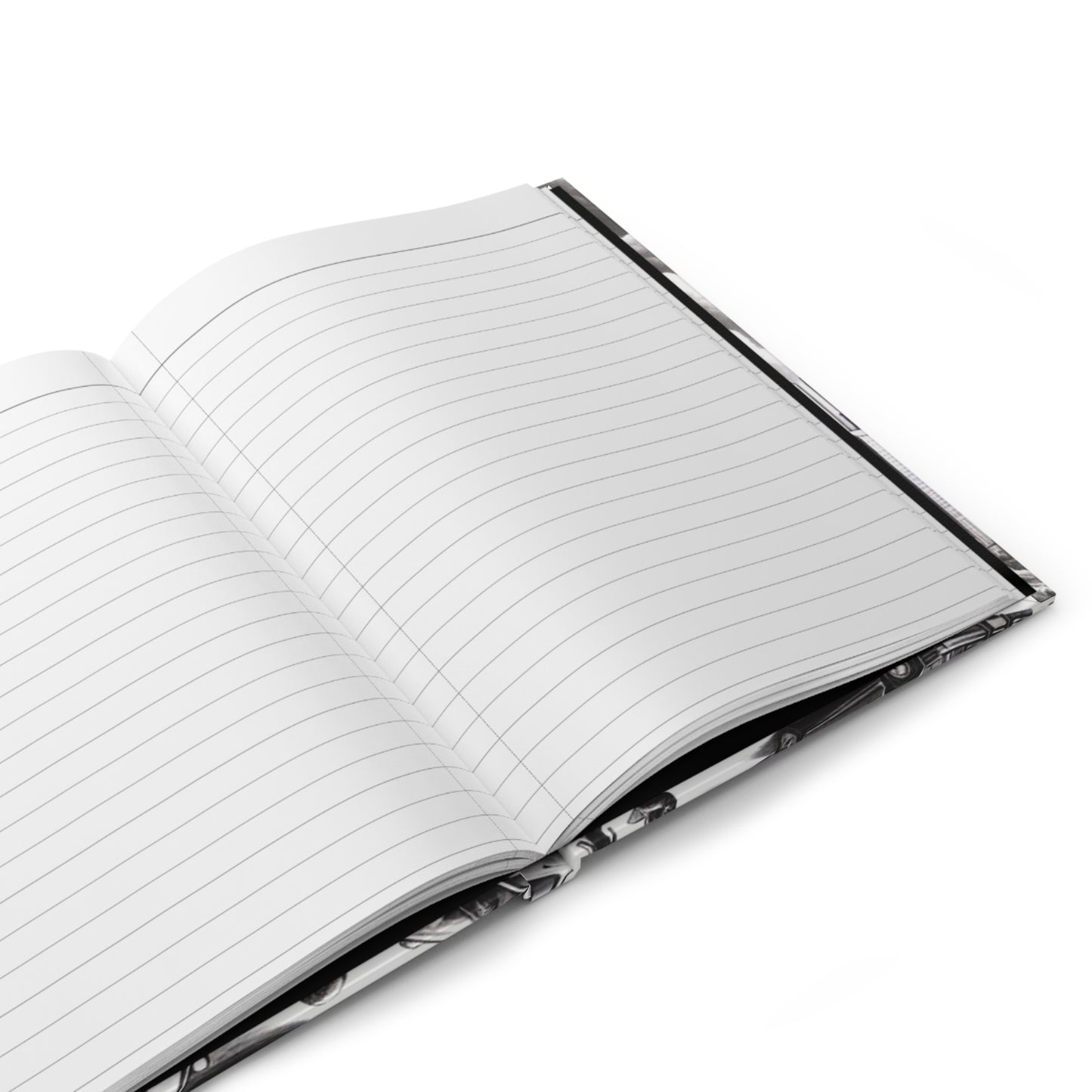 Cycle of Becoming — Premium Matte Hardcover Journal (5.75" x 8")