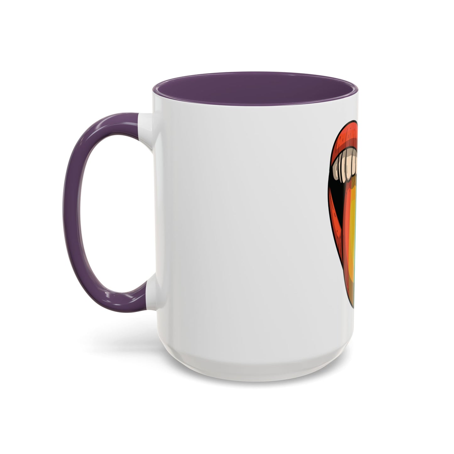 π₯π Pride Tongue Ceramic Mug β Rainbow Tongue Vibes πβ¨