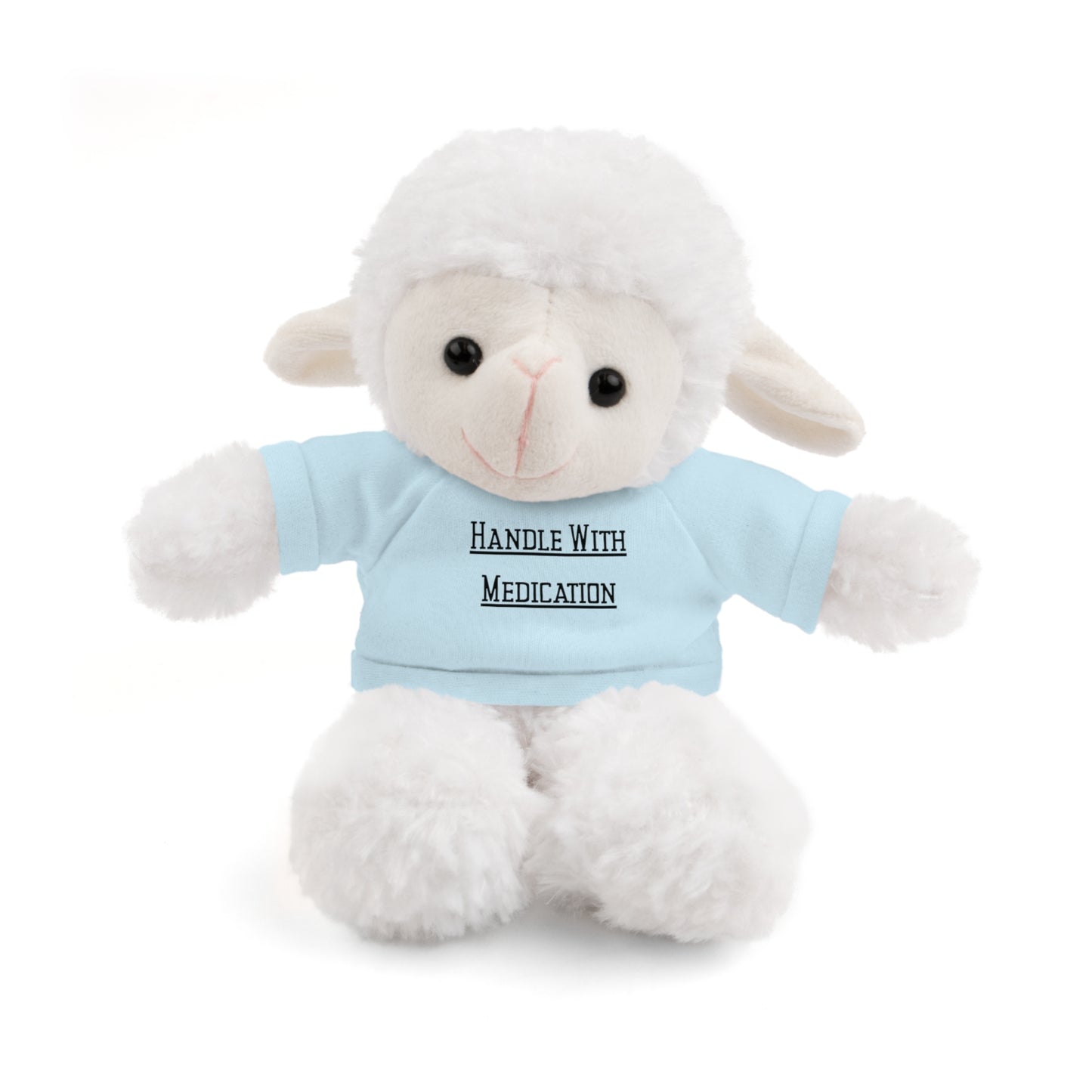 8" Funny Stuffed Animal Gift for Adults, Cute Plush Toy, Humor Bear, Sarcastic Gifts, Quirky Decor, Comfort Toy with Quote