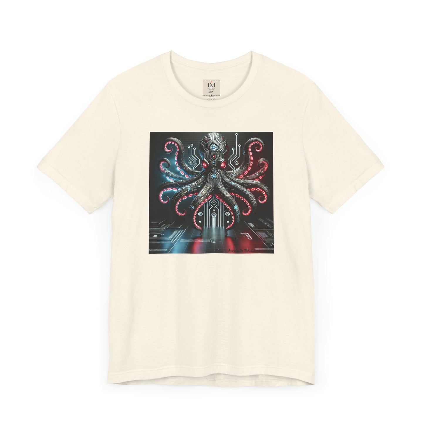 Octopus Sci-Fi Unisex Jersey Short Sleeve Tee - Perfect for Ocean Lovers & Sci-Fi Fans