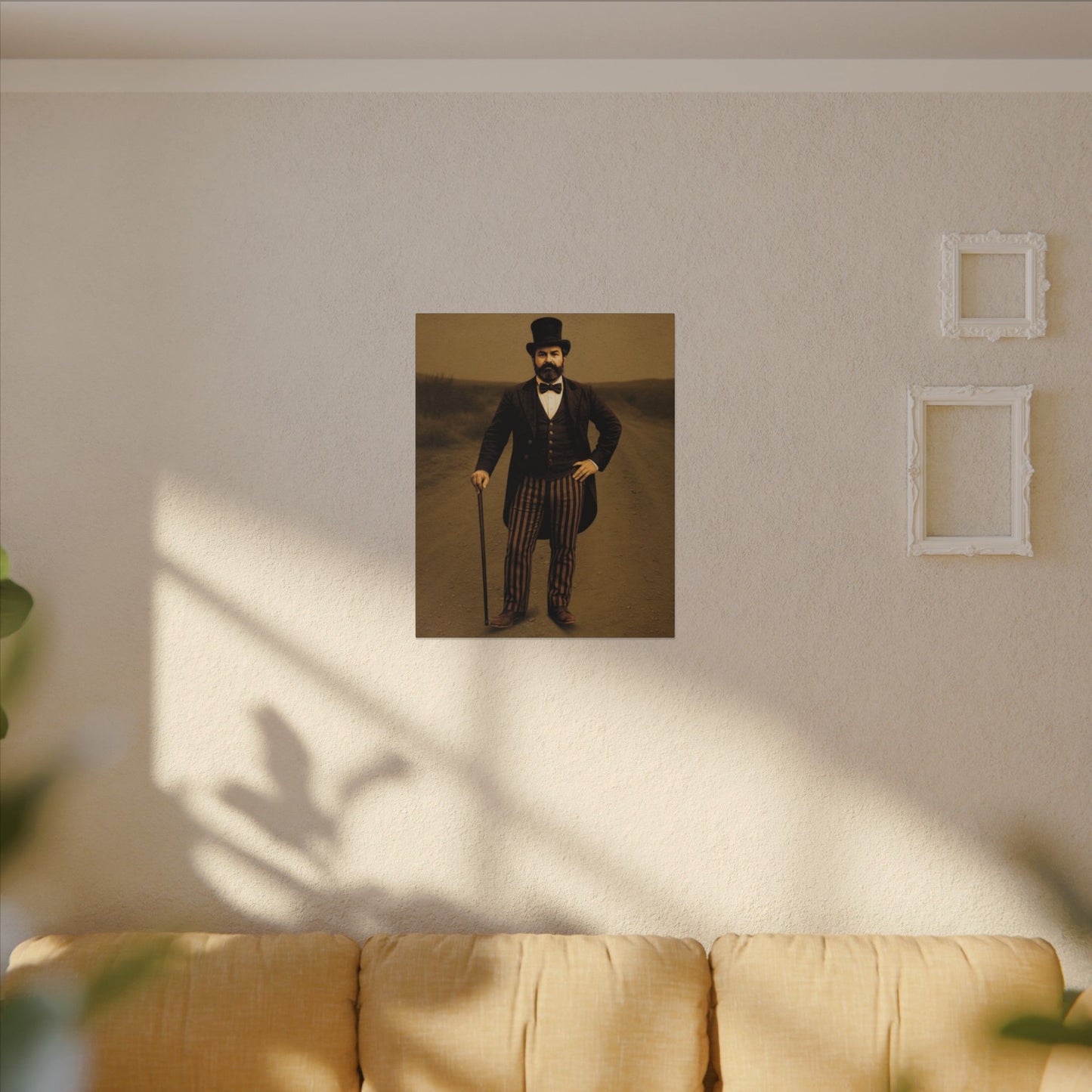 The Ringmaster – Vintage Circus Inspired Canvas Wall Art - Matte Canvas Print (Gallery-Wrapped) 0.75"