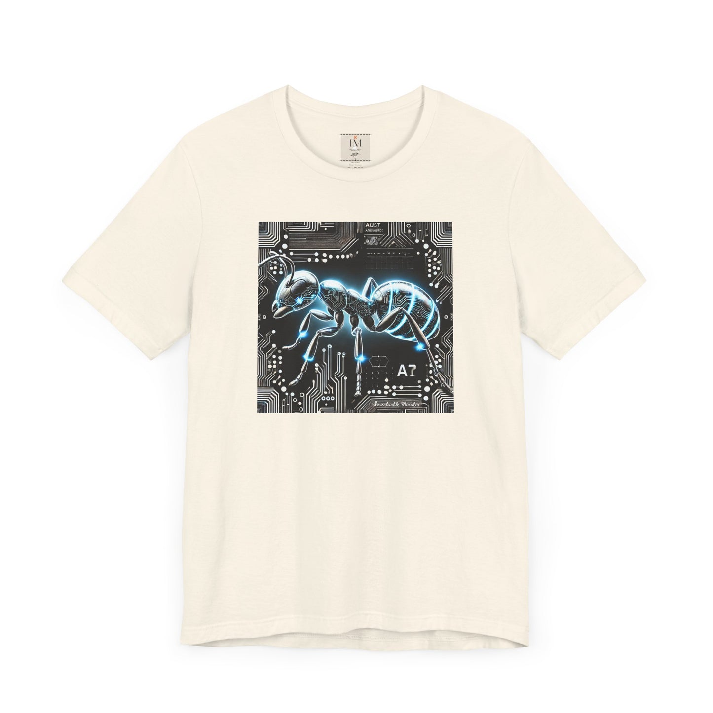 Futuristic Tech Ant Graphic Tee - Unisex Short Sleeve Jersey Shirt Techcore Tee