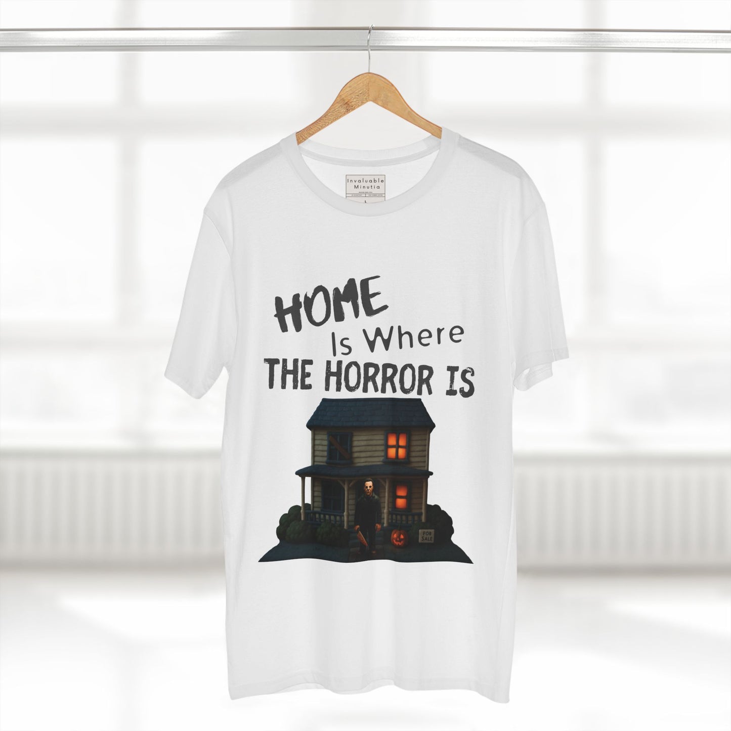 Home Is Where The Horror Is — Slasher House Unisex Tee | AS Colour 5001