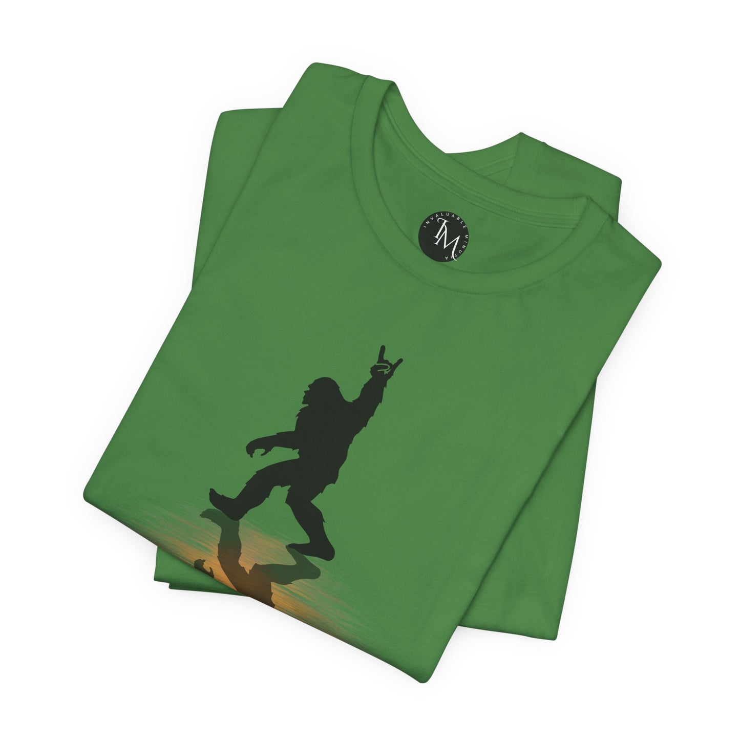 Rocking Bigfoot Unisex Bella+Canvas Jersey Tee - Fun Graphic Shirt for Nature & Cryptid Lovers