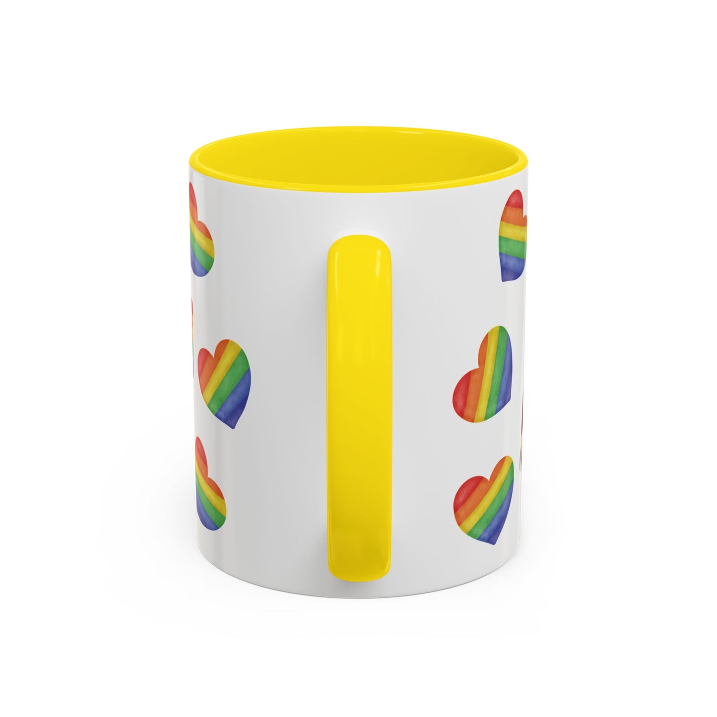 Pride Gnome Accent Mug | Rainbow Love Coffee Cup | 11oz & 15oz