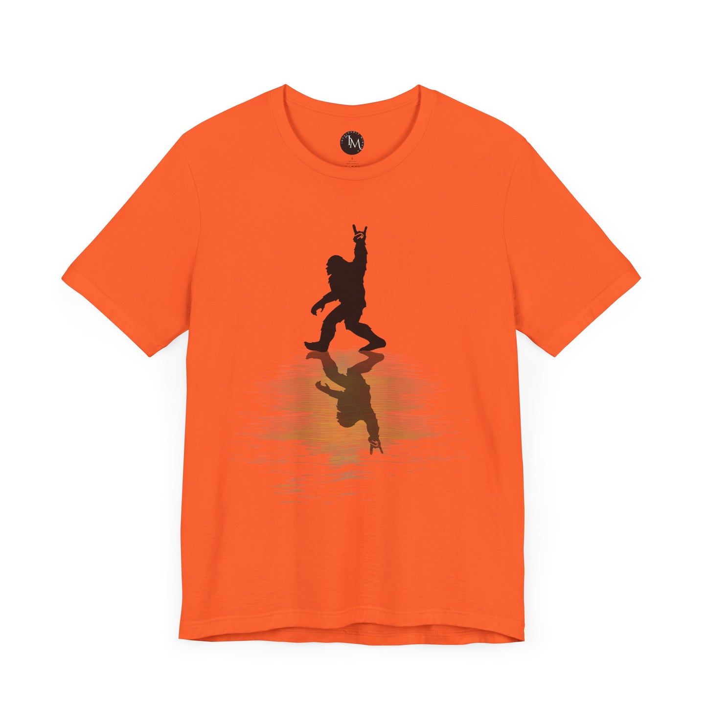 Rocking Bigfoot Unisex Bella+Canvas Jersey Tee - Fun Graphic Shirt for Nature & Cryptid Lovers