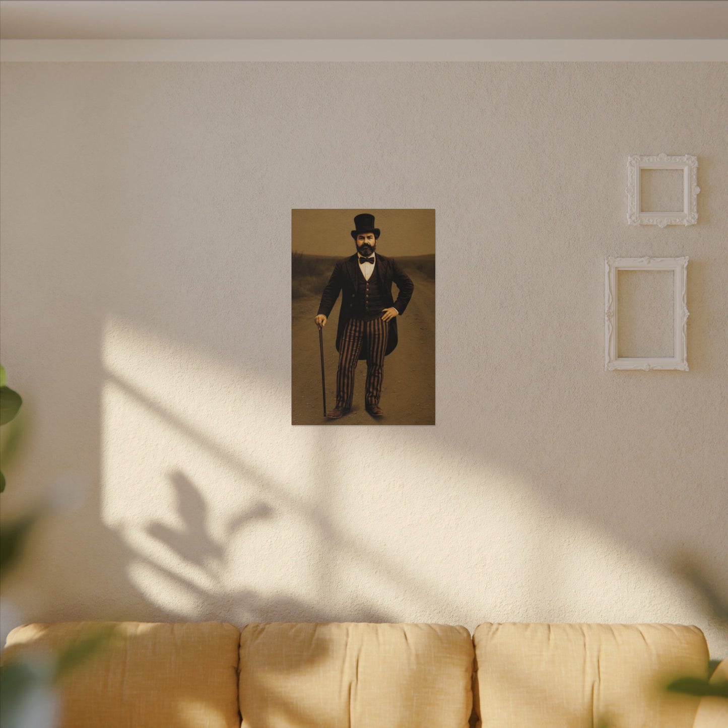 The Ringmaster – Vintage Circus Inspired Canvas Wall Art - Matte Canvas Print (Gallery-Wrapped) 0.75"