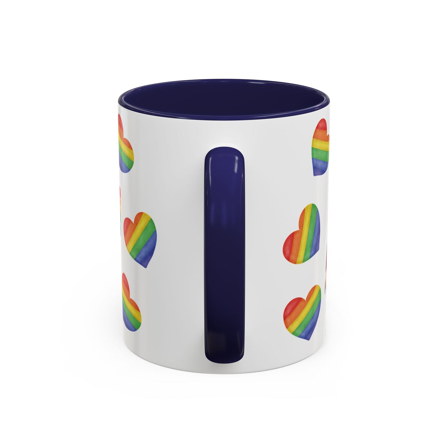 Pride Gnome Accent Mug | Rainbow Love Coffee Cup | 11oz & 15oz